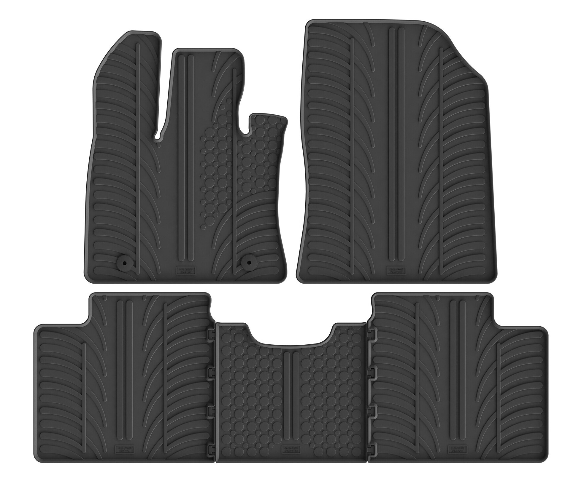 Set tappeti su misura in gomma - compatibile per Geely Starray EM-i Hybrid (09/25>) automatico