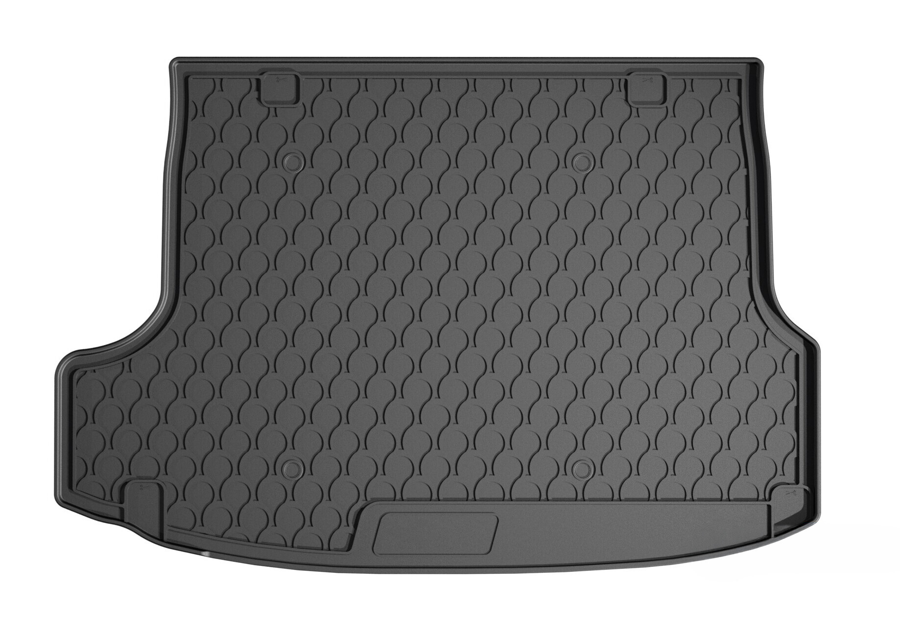 Vasca baule su misura in gomma sintetica - compatibile per Honda ZR-V (08/23>) ibrida, con subwoofer