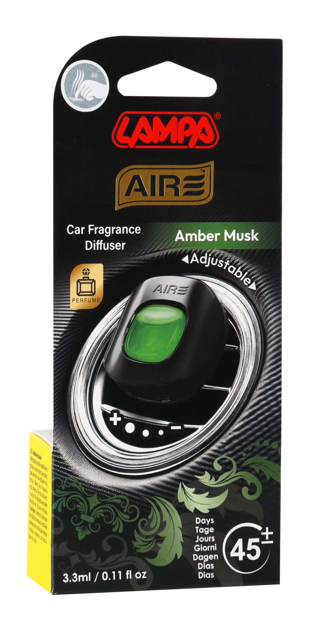 Aire Mini Vent, profumatore per ambienti - 3,3 ml - Amber Musk - immagine 3