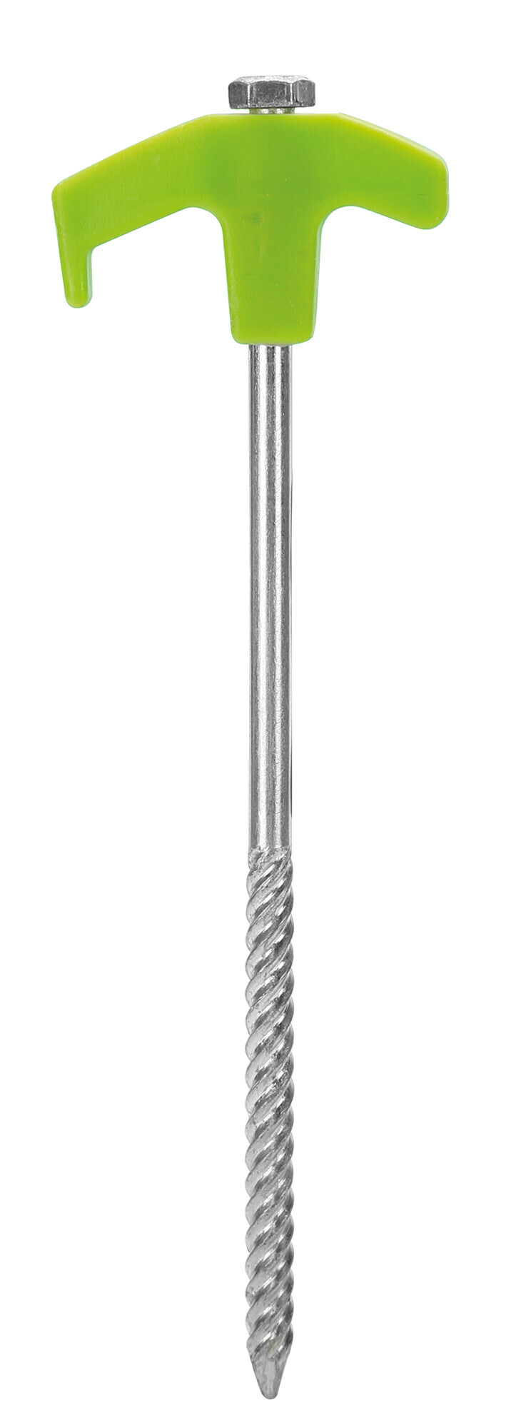 Picchetti con asta a cavatappi, set 4 pz - 203 x 7,3 mm