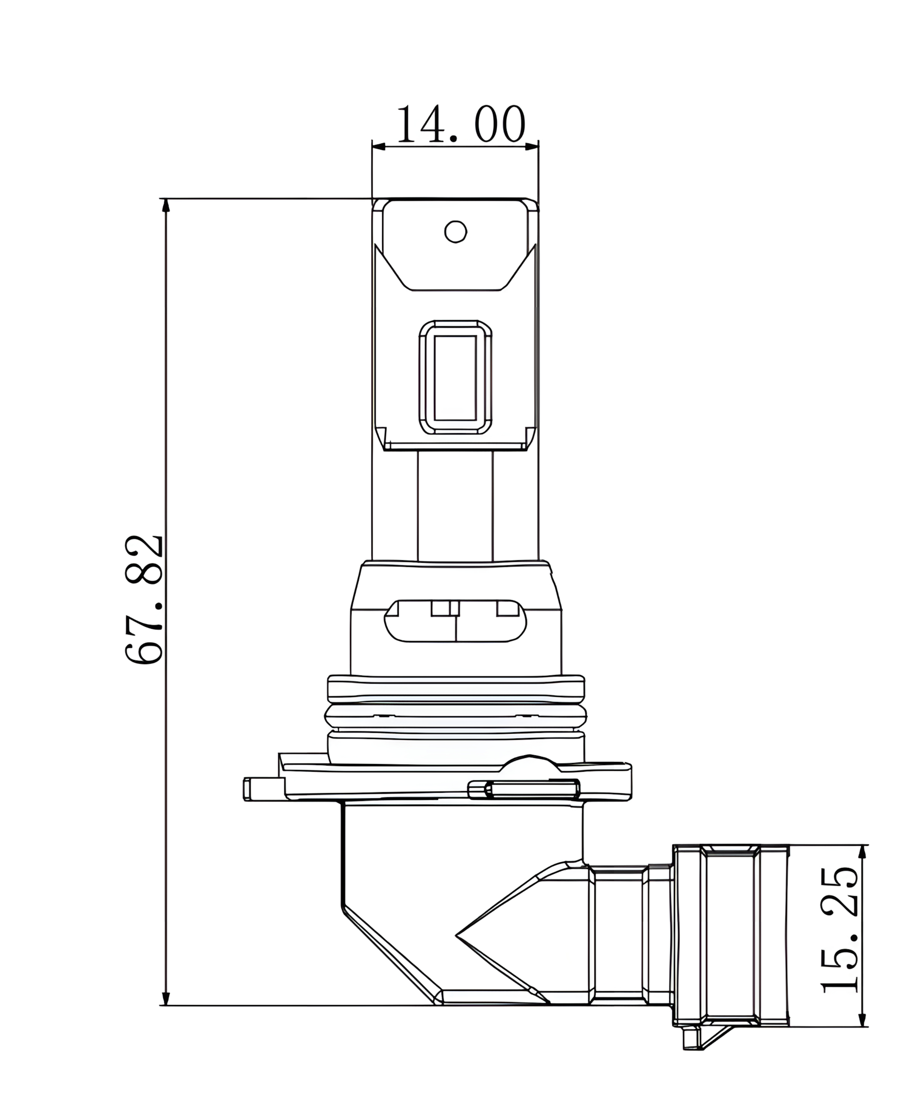 12/24V Halo Led Neptune Series, kit conversione a Led - (HB4) - 38W - P22d - 1 pz - Scatola - immagine 2