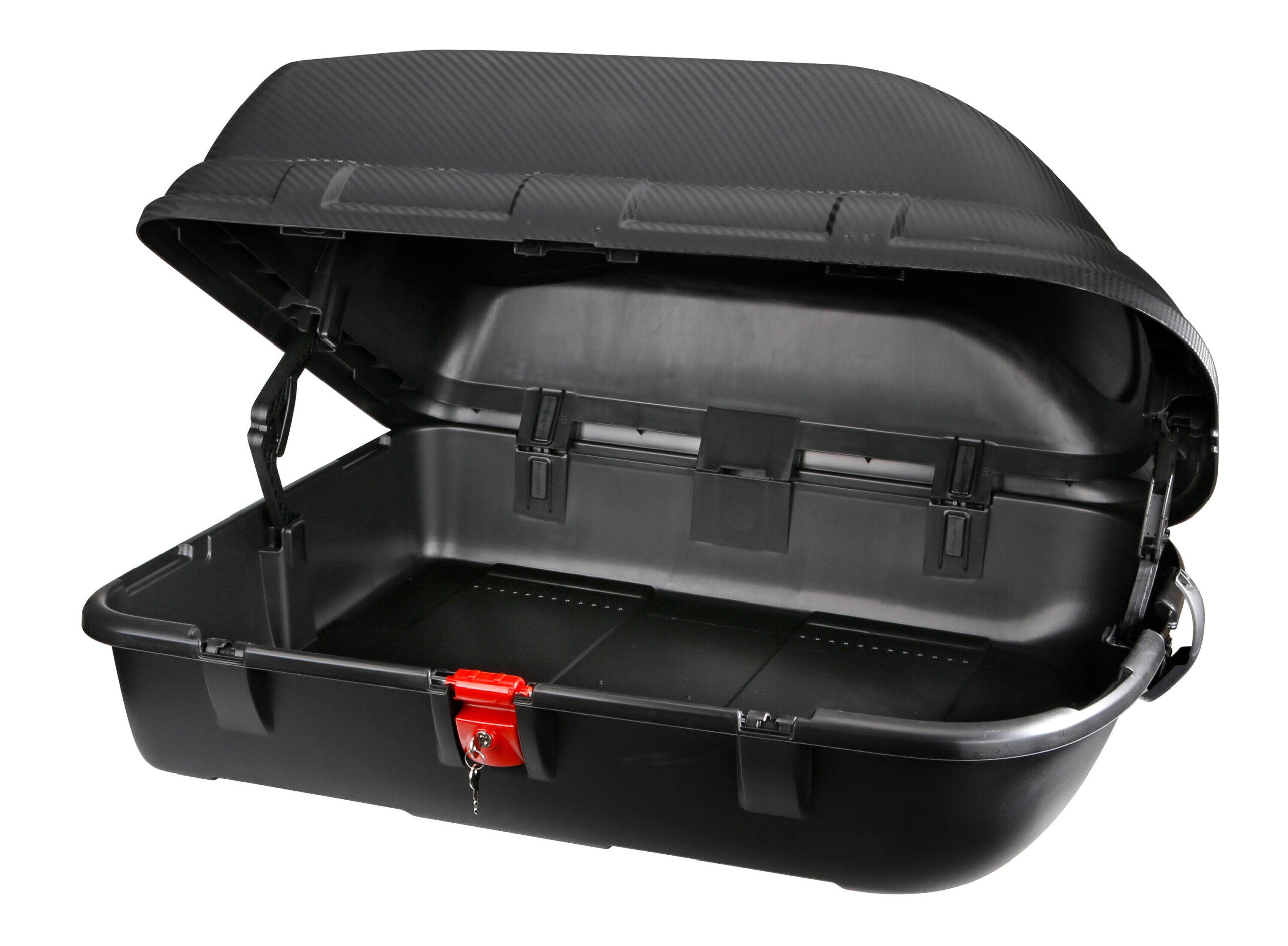 Box tetto in polipropilene, 270 litri - Nero Carbon - immagine 2