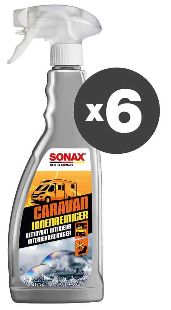 Conf. 6 pz Caravan detergente per interni 750 mL