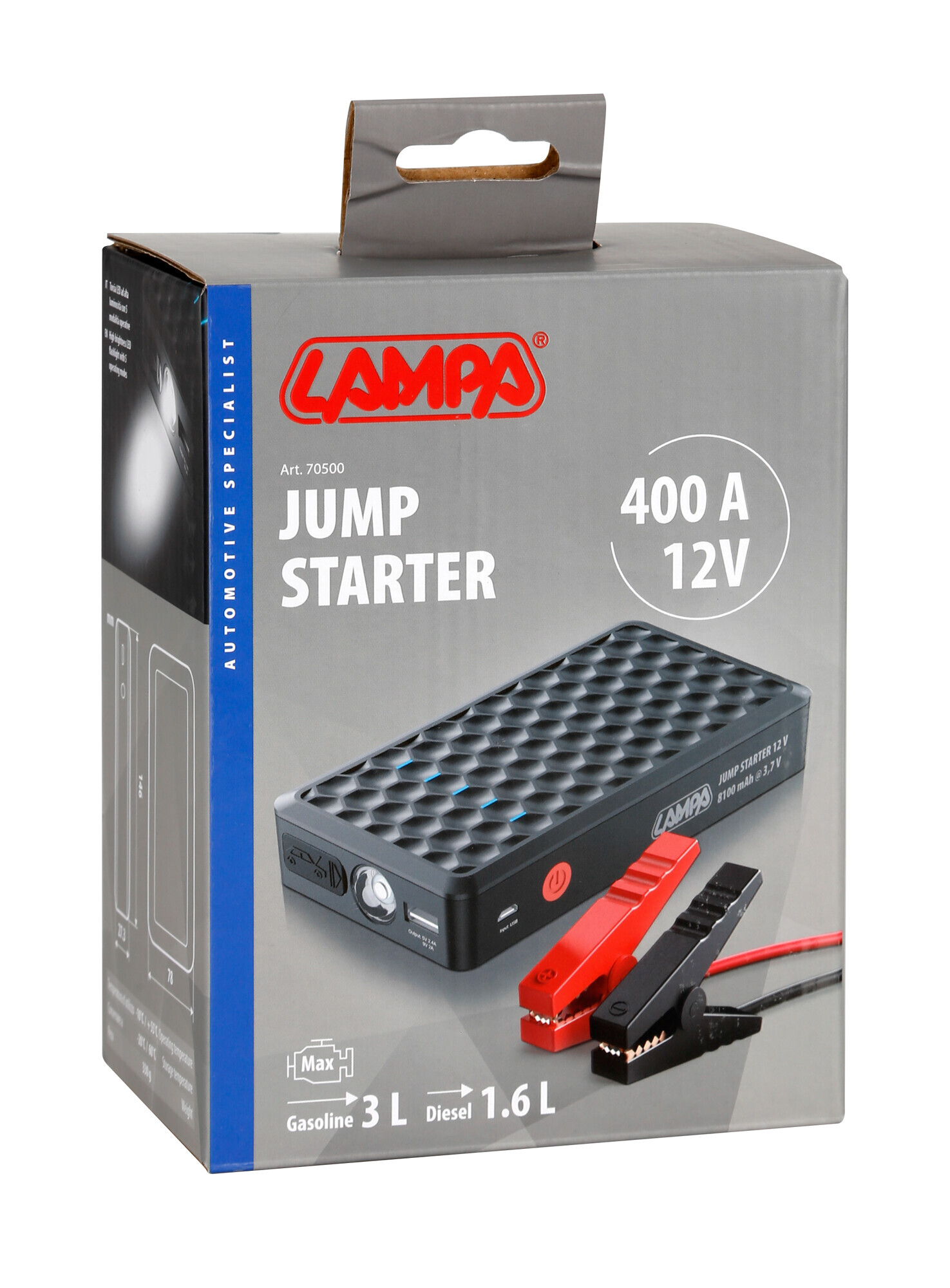 Avviatore di emergenza compatto, 12V - immagine 3