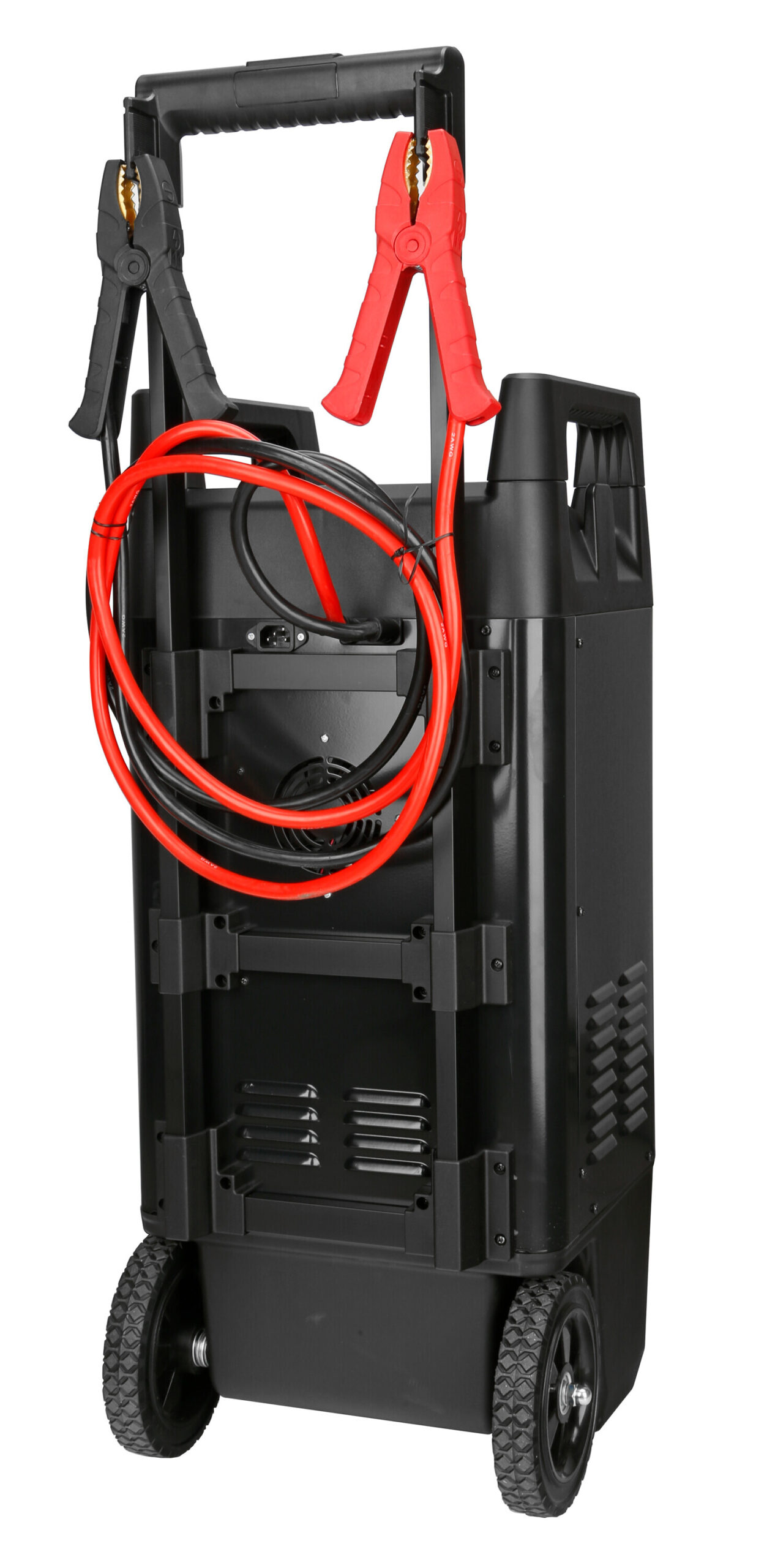 Caricabatterie professionale a carrello con funzione avviamento, 12/24V - immagine 4