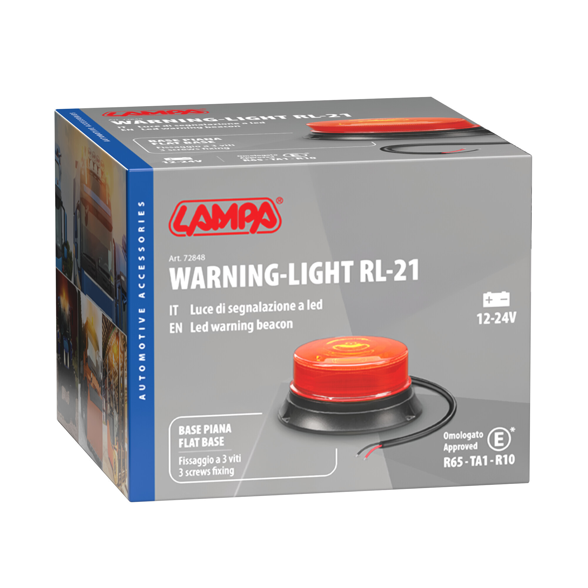 RL-21, luce di segnalazione a Led, 12/24V - immagine 4