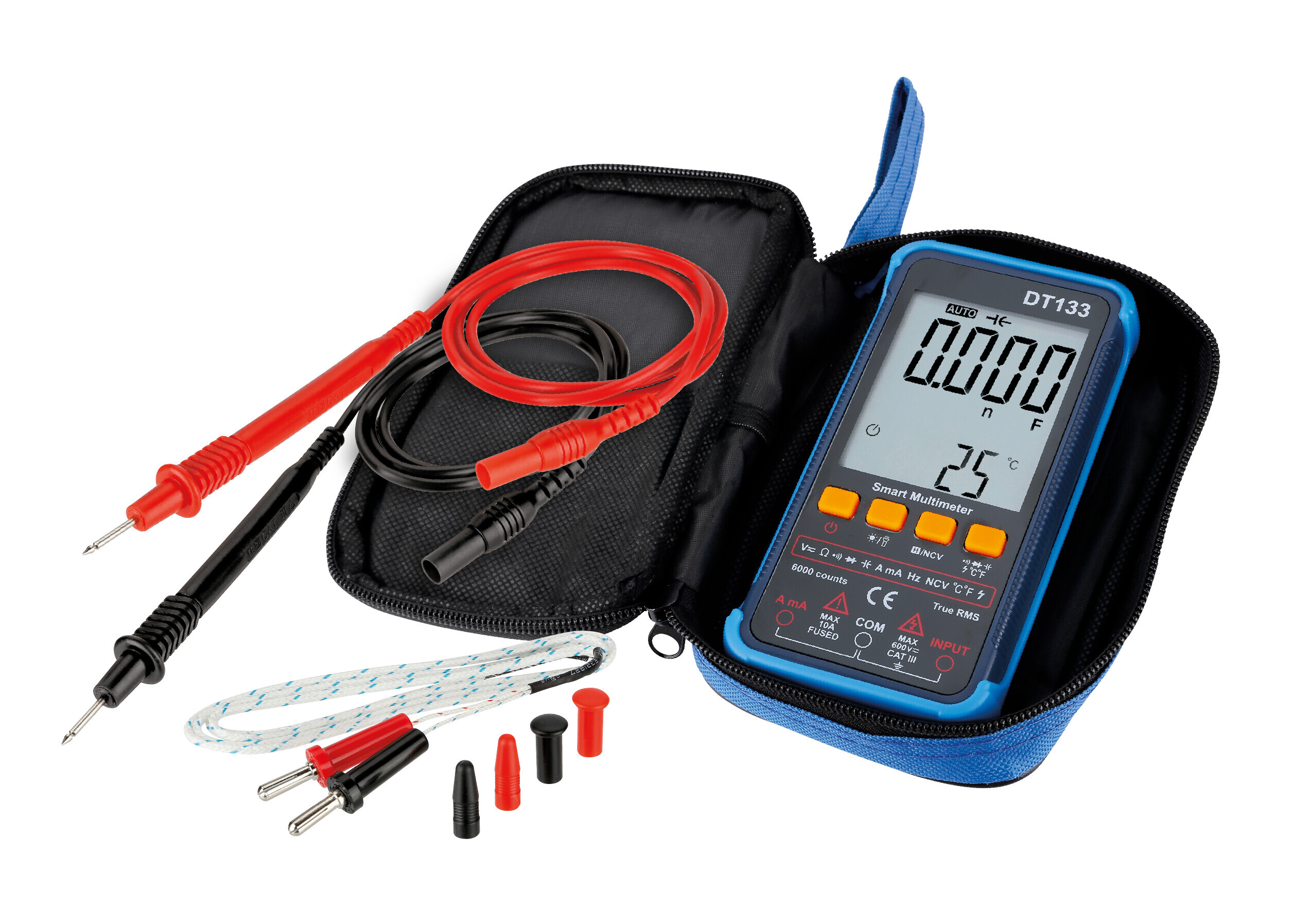 Multimetro digitale smart auto detect - 20 funzioni - immagine 2