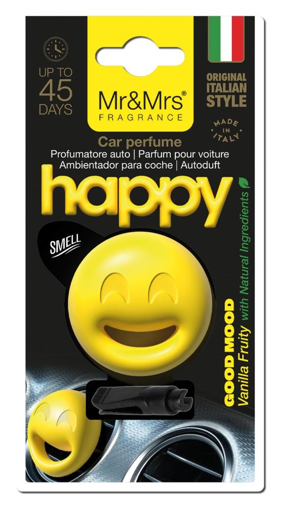 Conf. 12 pz deo Emoticon Happy good mood - immagine 2