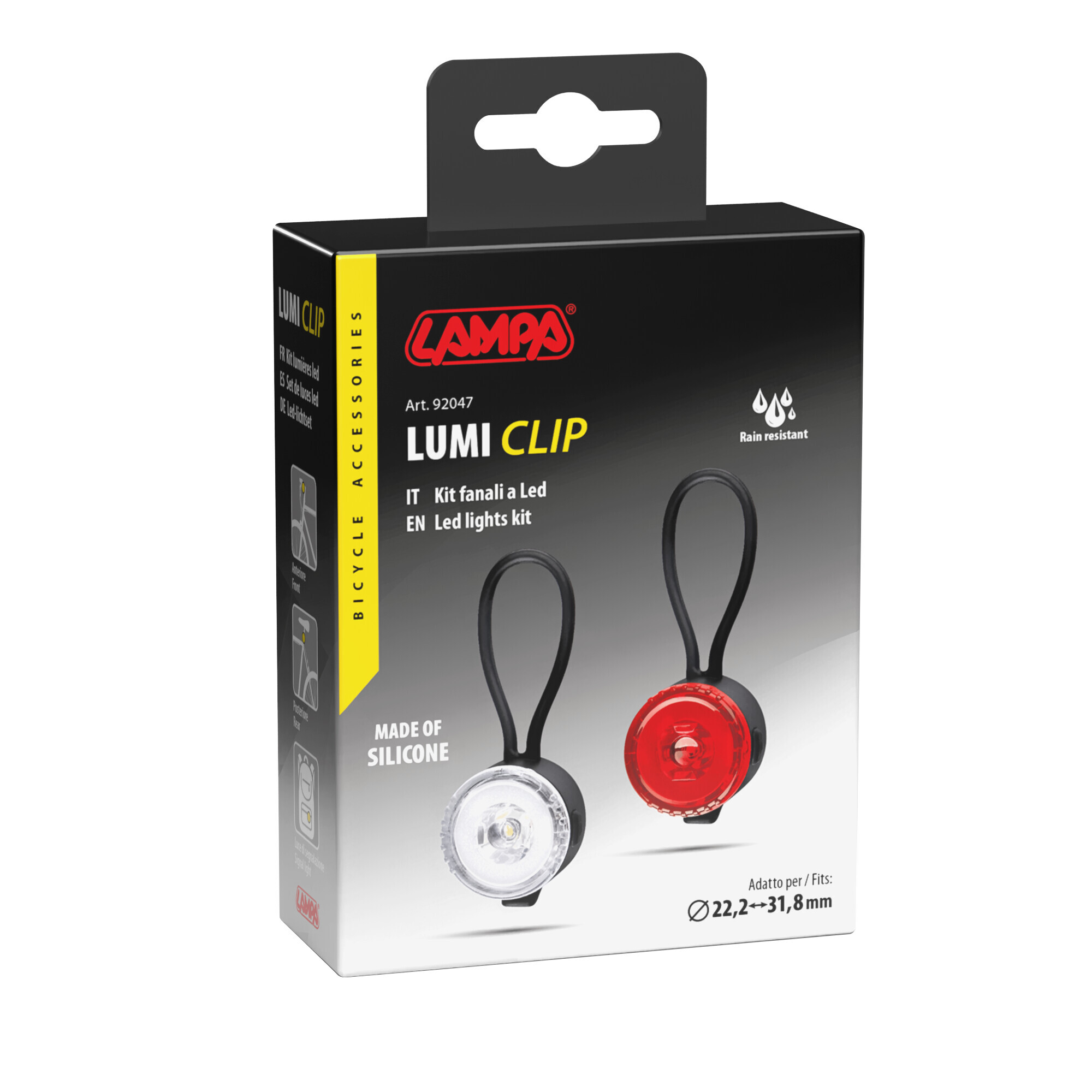 Lumi Clip, kit fanali anteriore e posteriore a Led - immagine 7