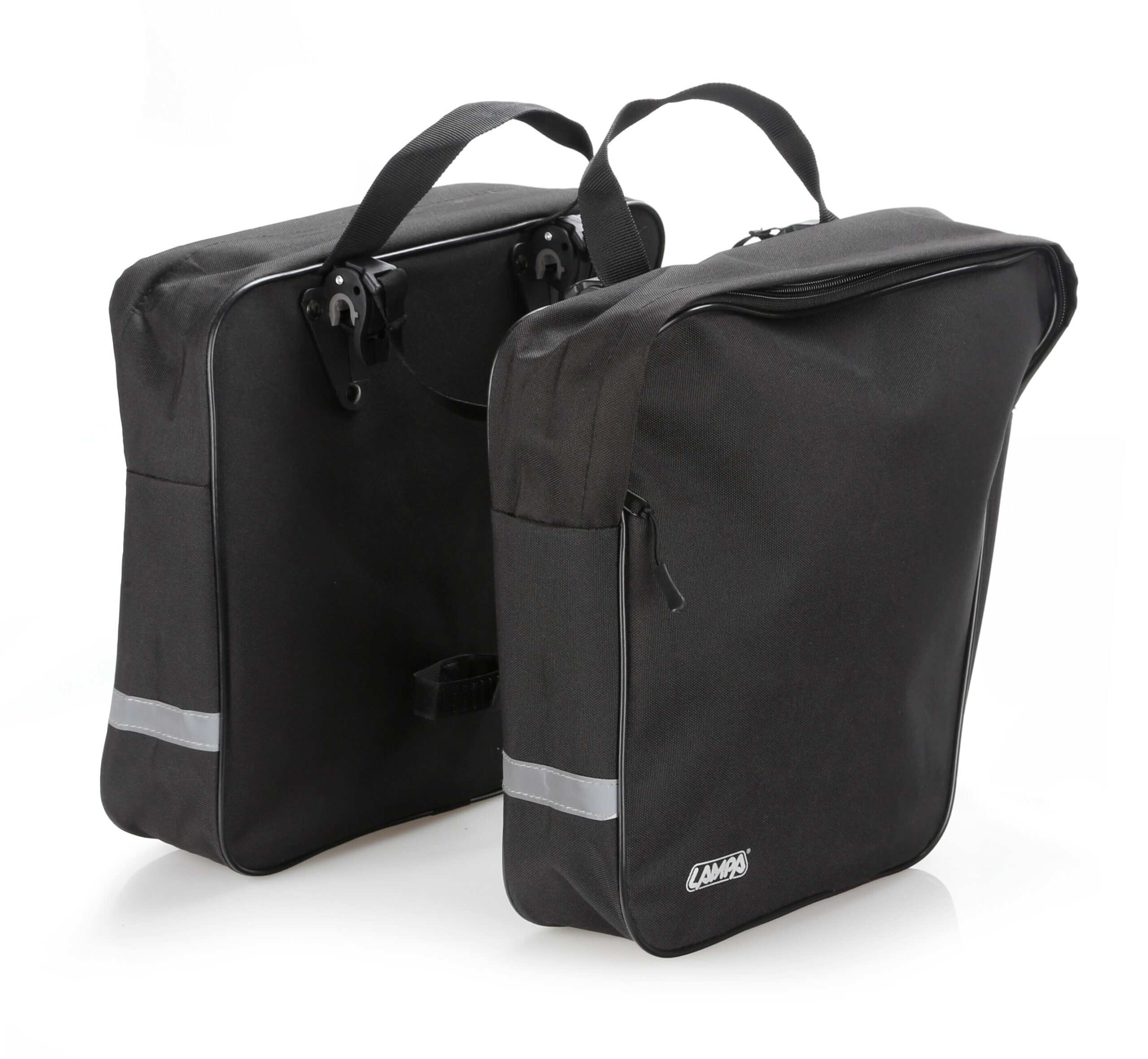 Rear Bags, coppia borse per portapacchi posteriore - 8,5+8,5 L - Nero