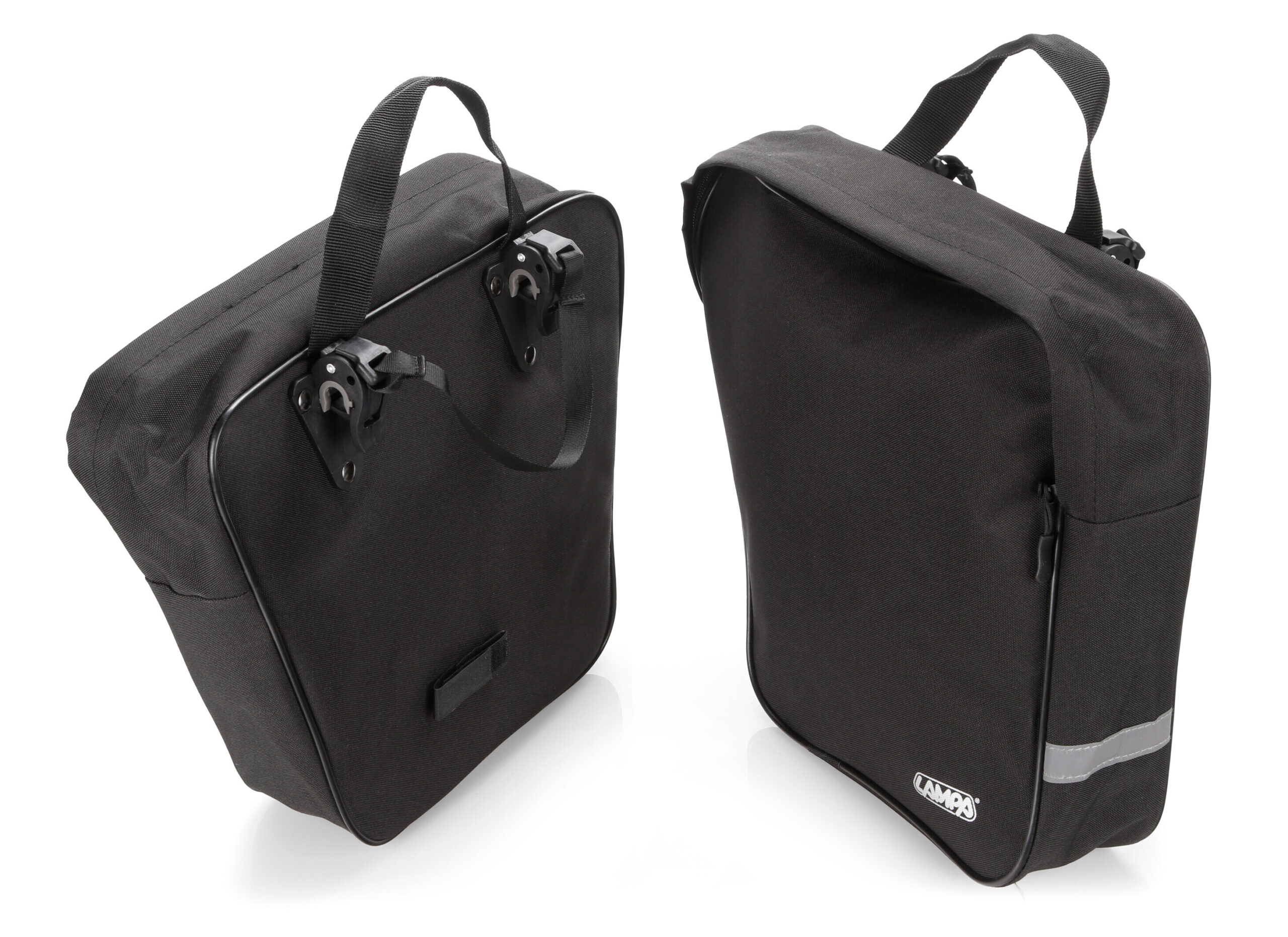 Rear Bags, coppia borse per portapacchi posteriore - 8,5+8,5 L - Nero - immagine 2