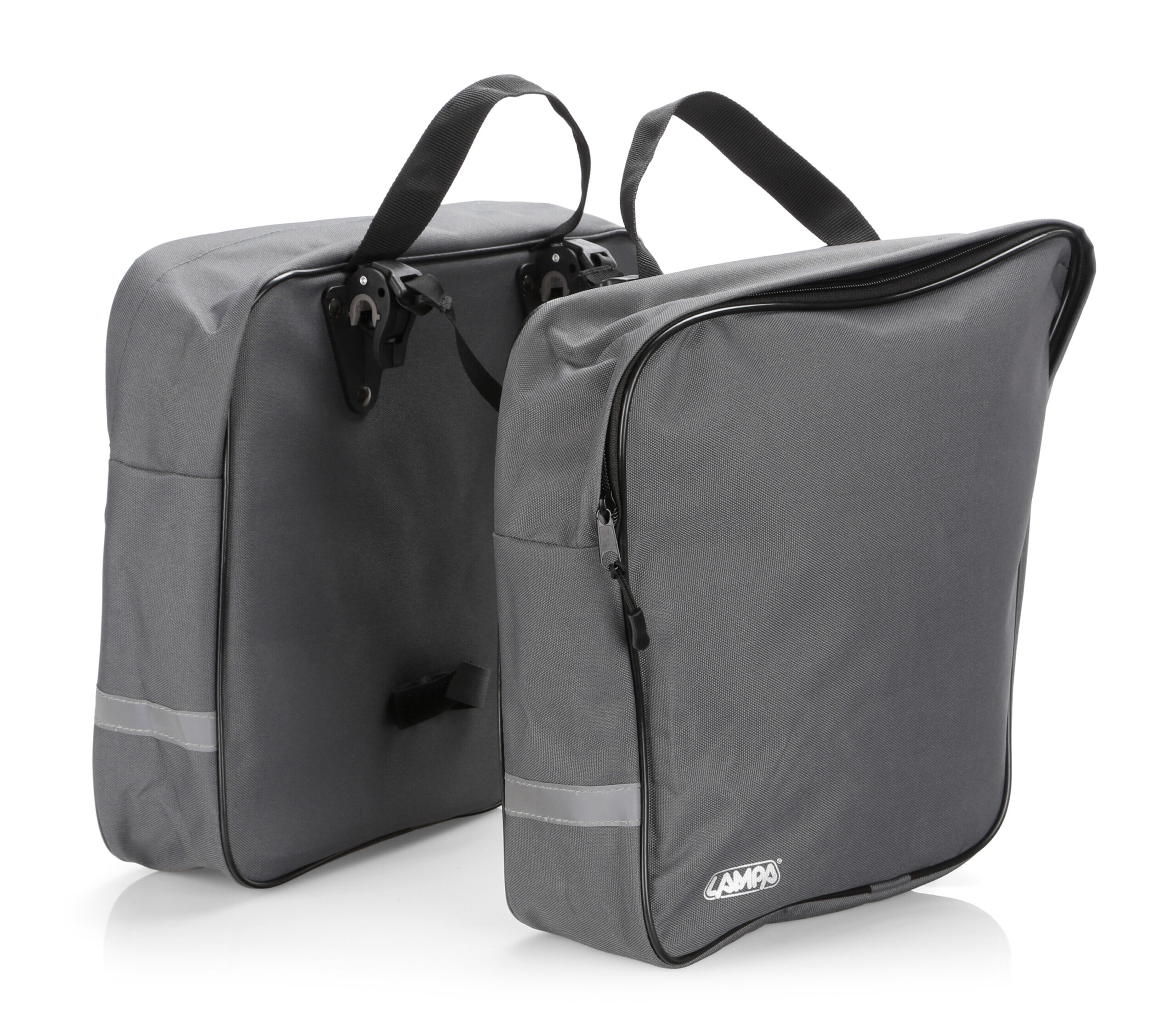 Rear Bags, coppia borse per portapacchi posteriore - 8,5+8,5 L - Antracite