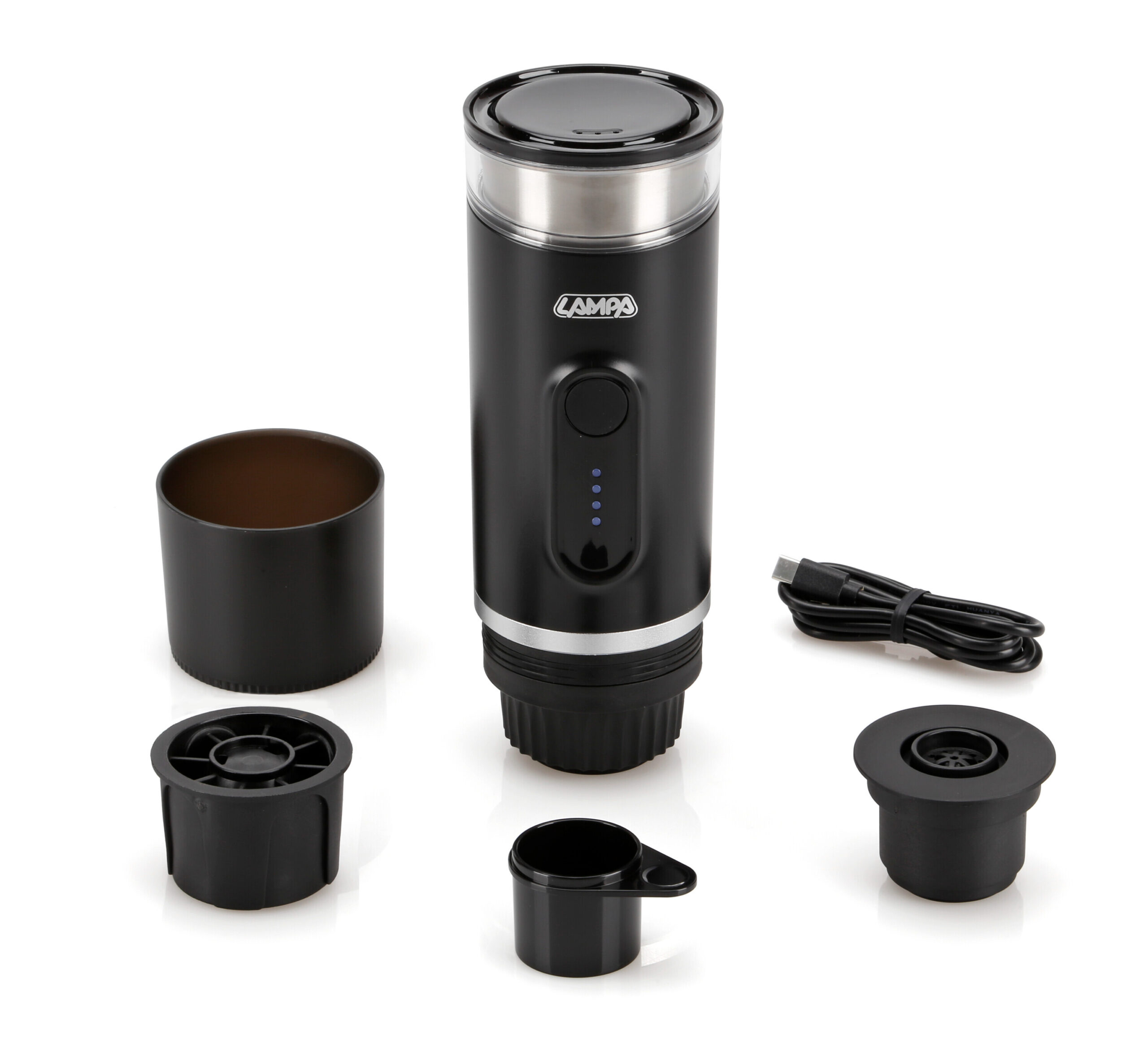 Cafyn Heat, macchina da caffè portatile con funzione riscaldamento acqua - immagine 2