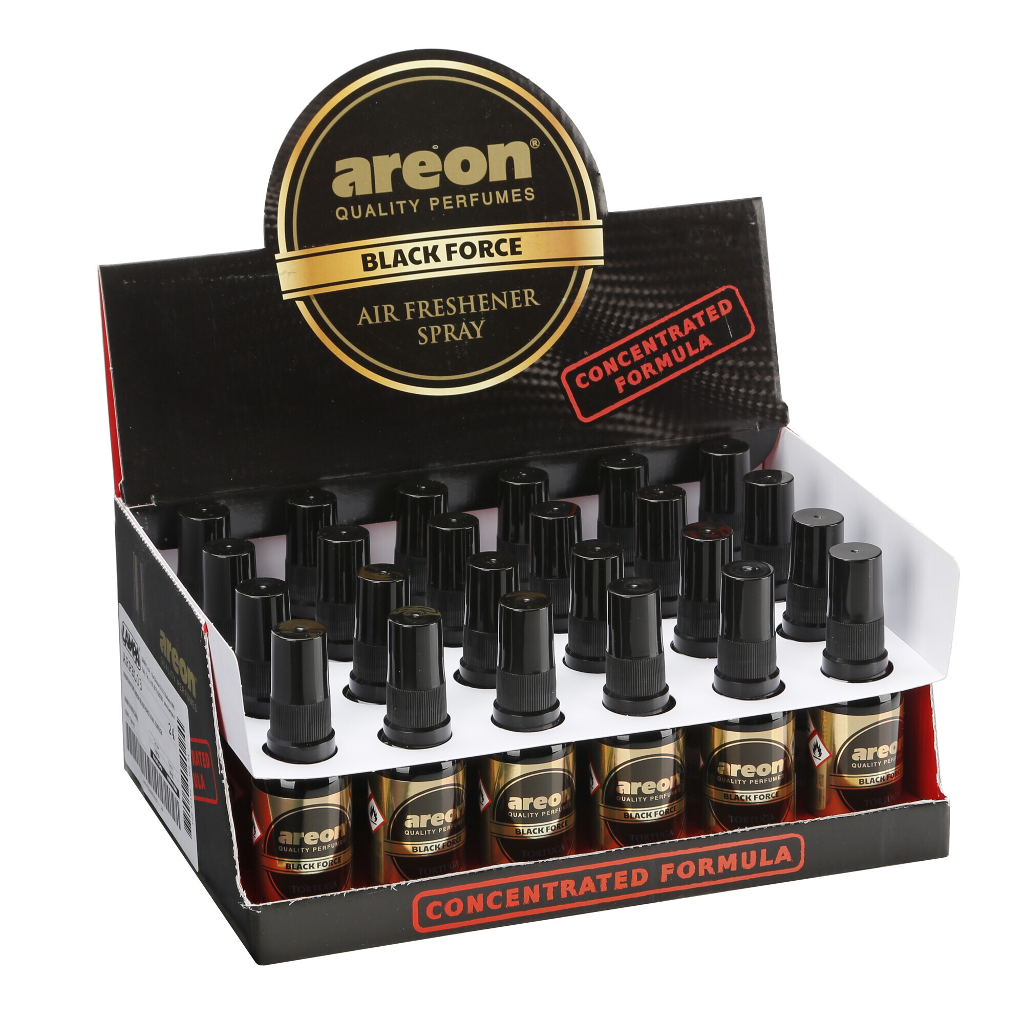 Areon Black Force, deodorante per abitacolo - 30 ml - Tortuga - immagine 3