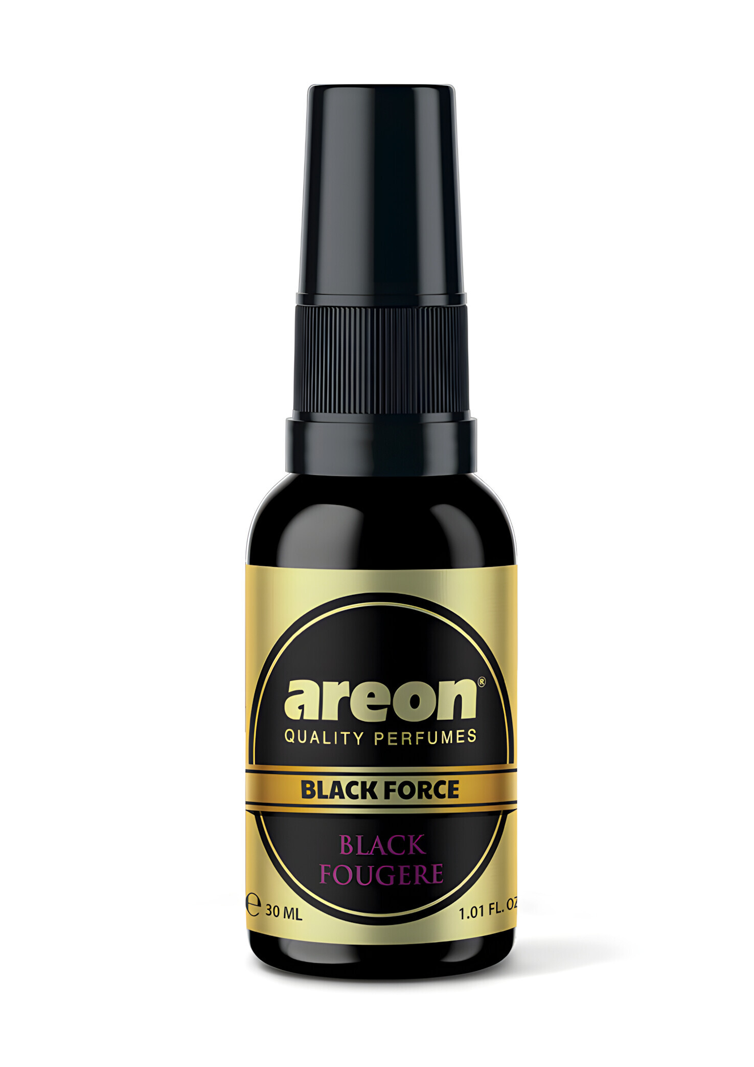 Areon Black Force, deodorante per abitacolo - 30 ml - Black Fougere