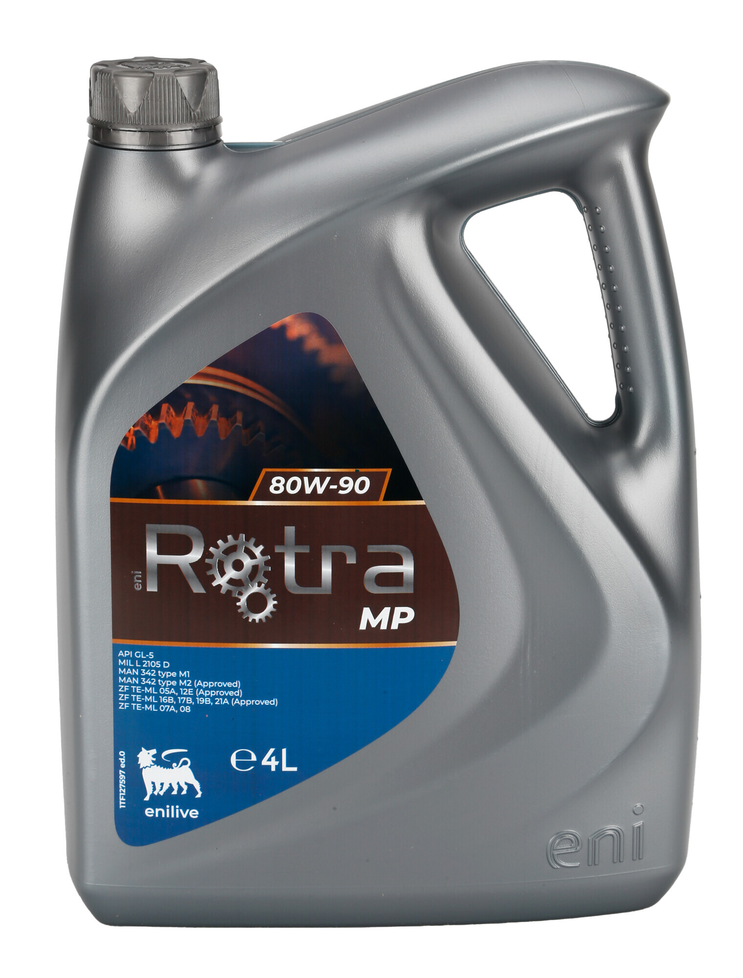 Eni Rotra MP 80W-90, olio per trasmissioni - 4 L