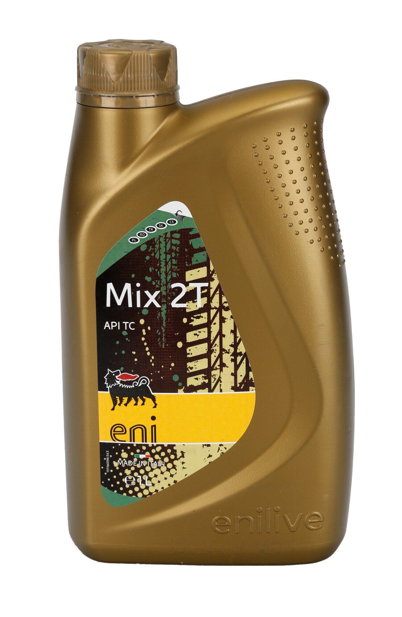 Eni Mix 2T, olio motore 2 tempi per scooter e ciclomotori - 1 L