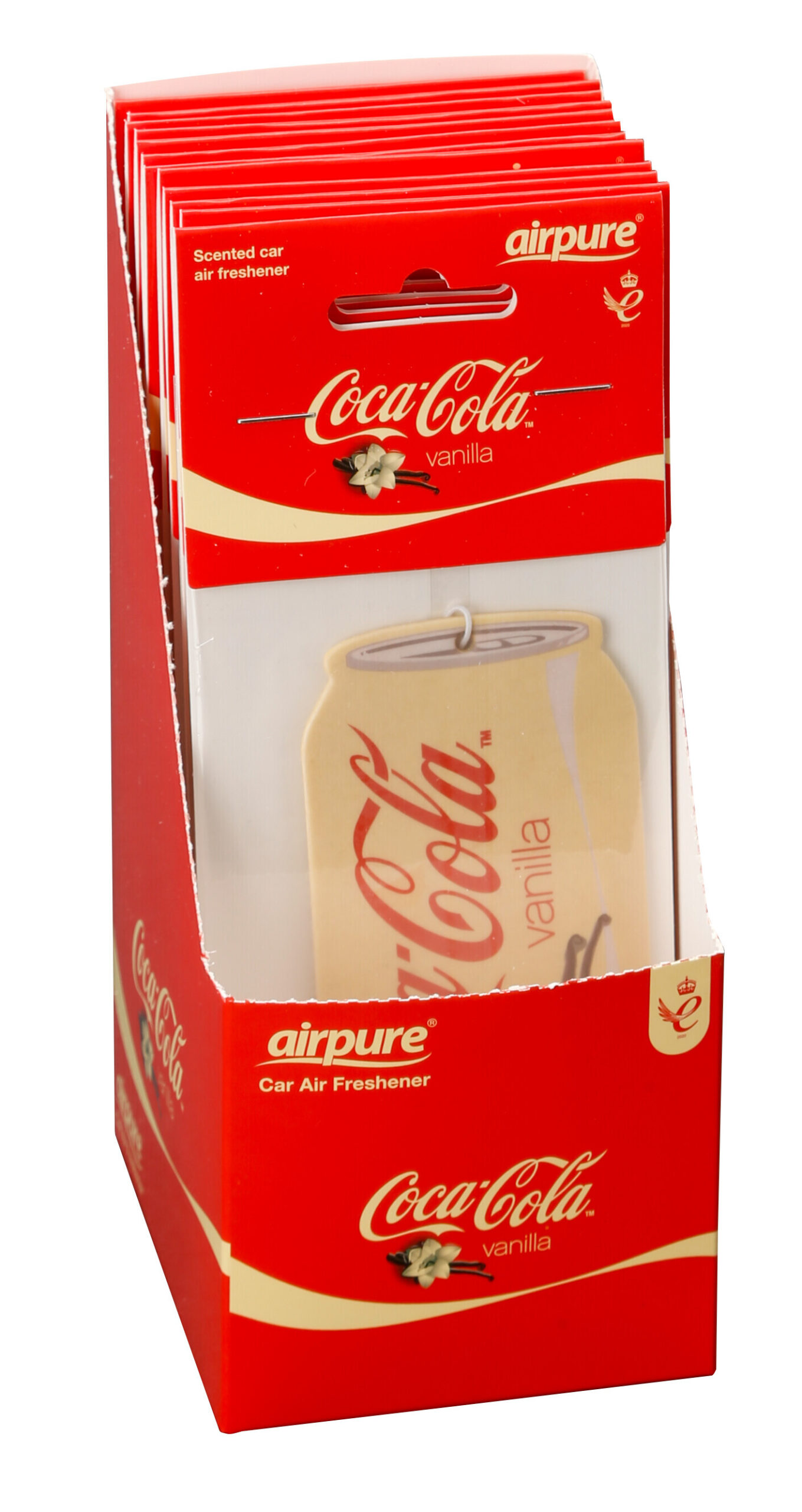 Coca-Cola® Paper 2D, deodorante per abitacolo - Lattina Vaniglia - immagine 2