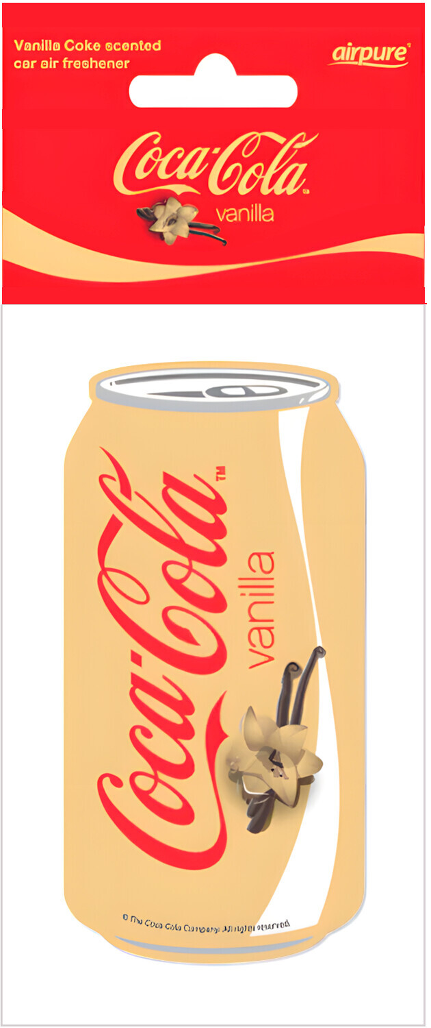 Coca-Cola® Paper 2D, deodorante per abitacolo - Lattina Vaniglia