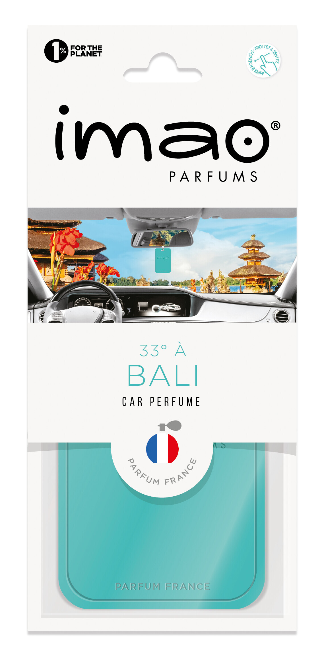 Imao Scent Card, deodorante per abitacolo - 33° a Bali - immagine 4