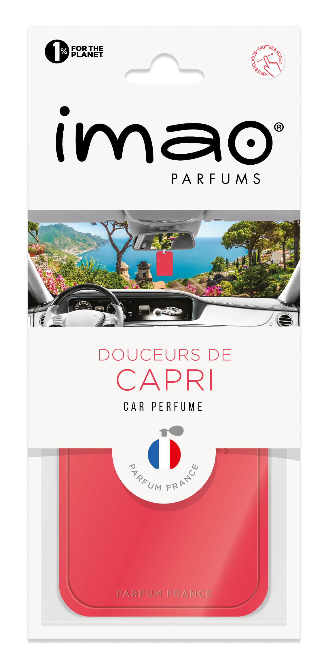 Imao Scent Card, deodorante per abitacolo - Douceurs de Capri - immagine 3