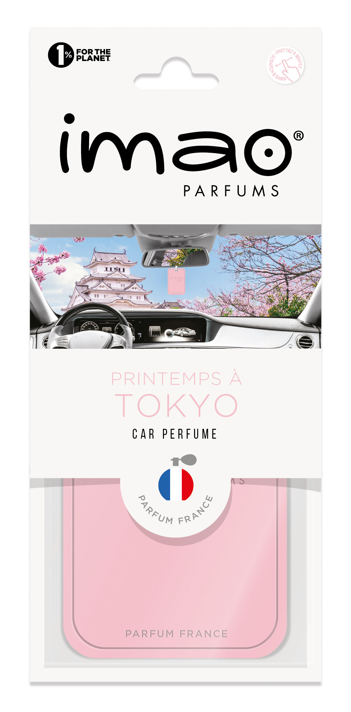 Imao Scent Card, deodorante per abitacolo - Printemps à Tokio - immagine 3
