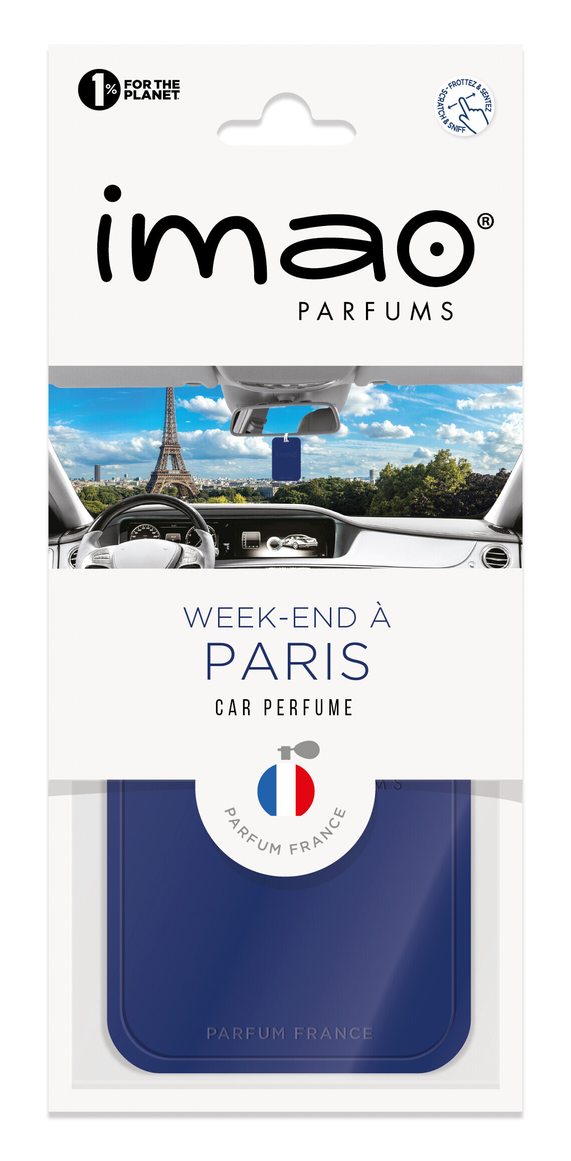 Imao Scent Card, deodorante per abitacolo - Week-end à Paris - immagine 3