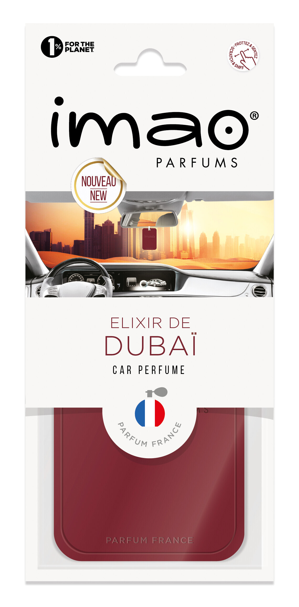 Imao Scent Card, deodorante per abitacolo - Elixir de Dubai - immagine 4