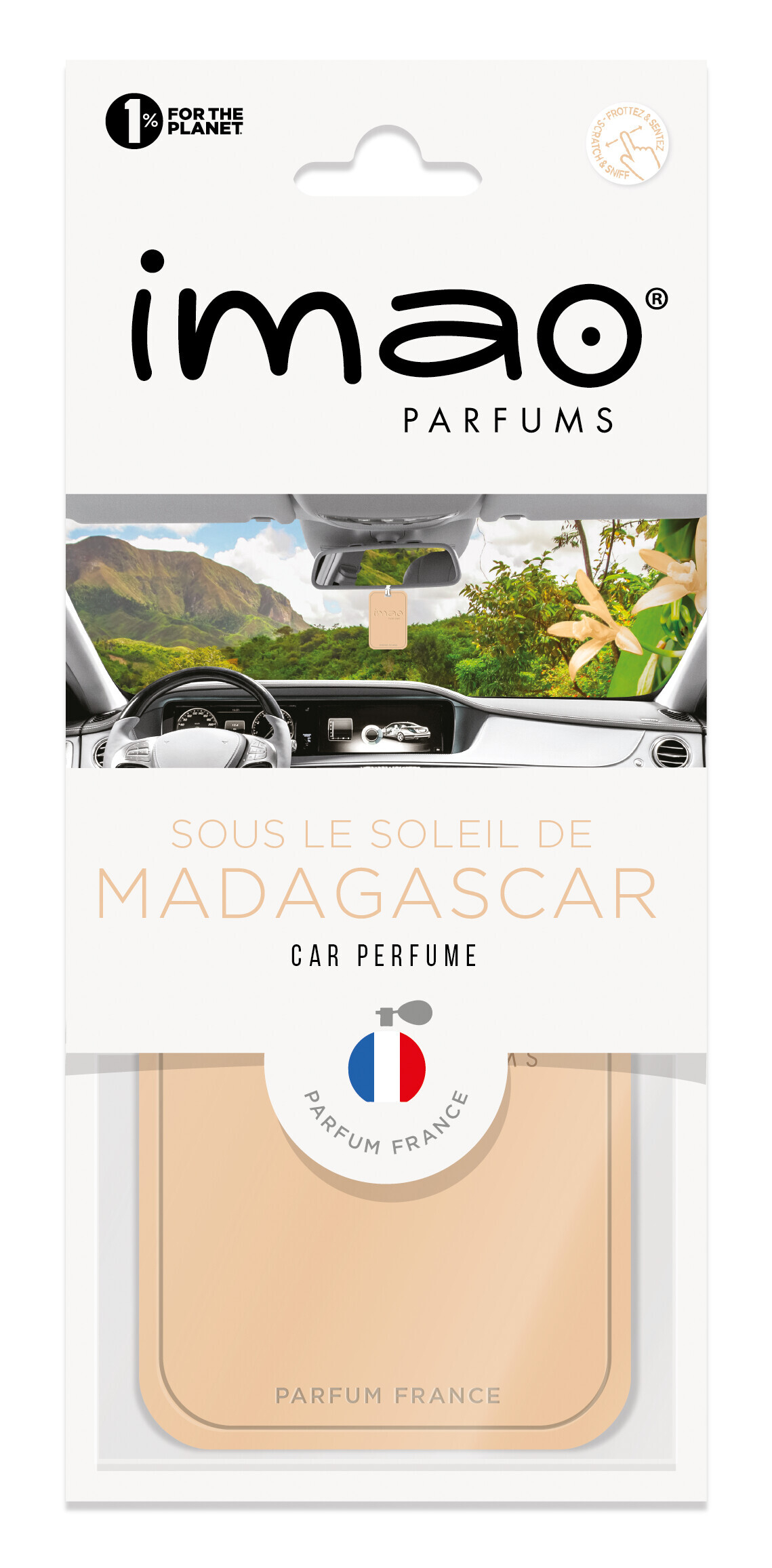 Imao Scent Card, deodorante per abitacolo - Sous le soleil de Madagascar - immagine 3