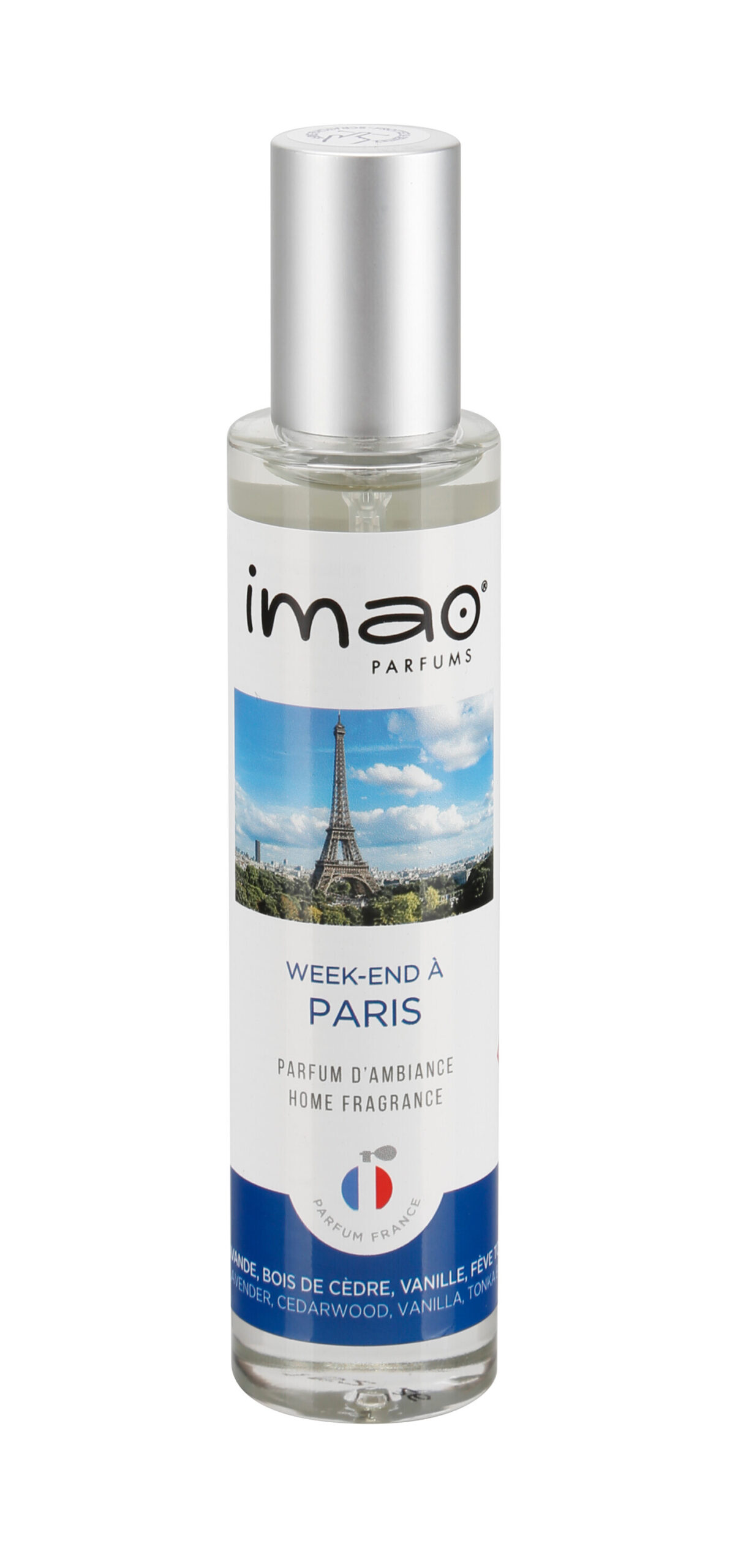 Imao spray, deodorante per abitacolo - 30 ml - Week-end à Paris