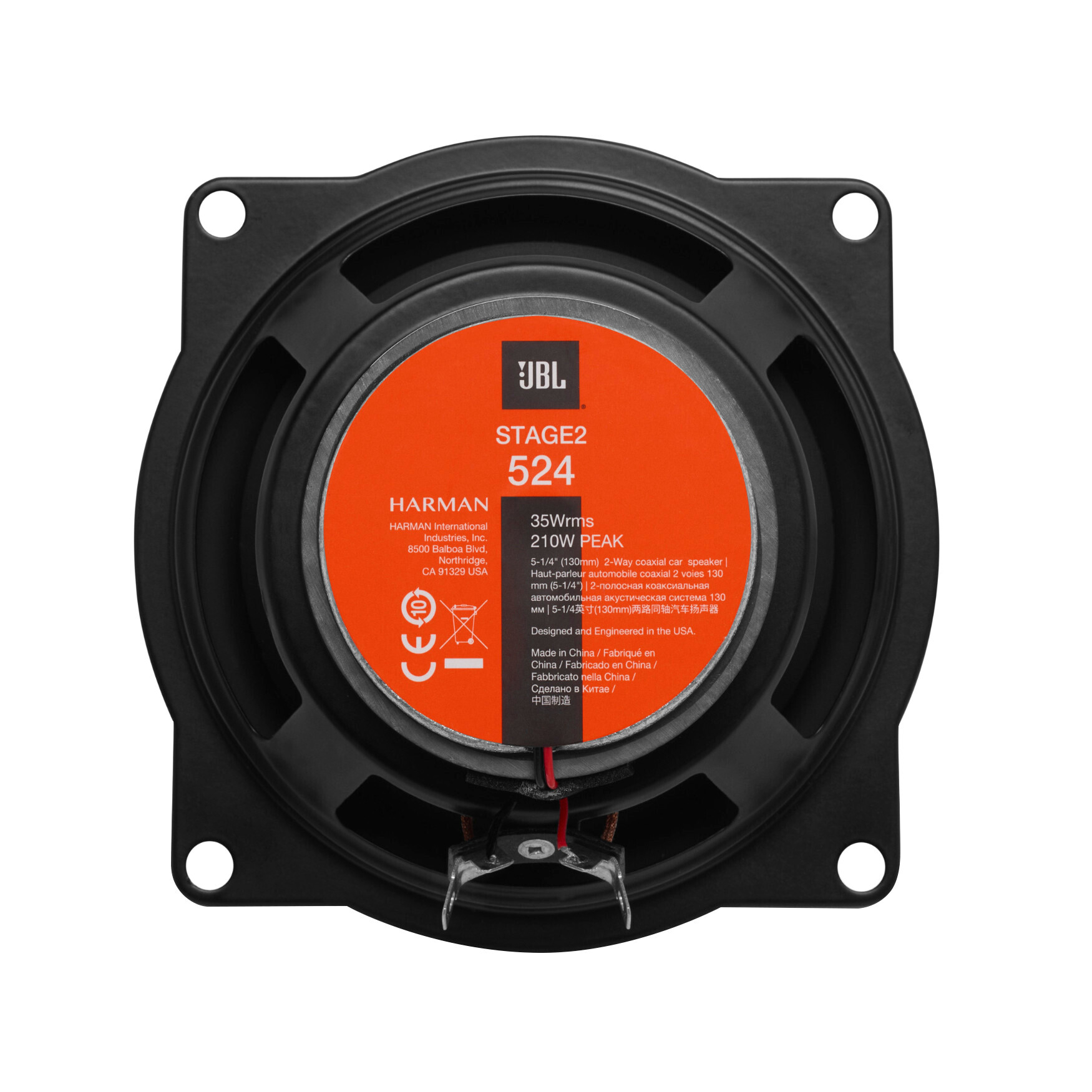 Stage2 524, coppia altoparlanti a due vie - Ø 130 mm - 210 W - Altoparlanti - 2 pz - immagine 3