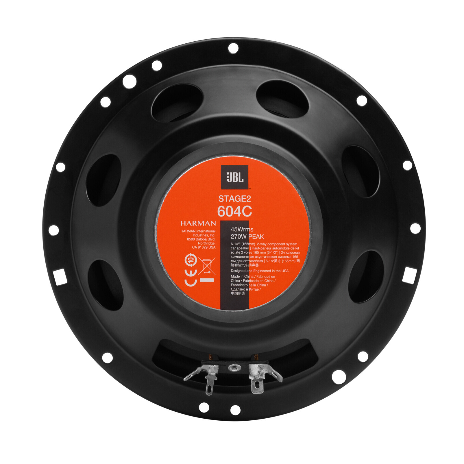 Stage2 604C, sistema di altoparlanti a due vie - Ø 160 mm - 270 W - Kit Altoparlanti - 6 pz - immagine 4