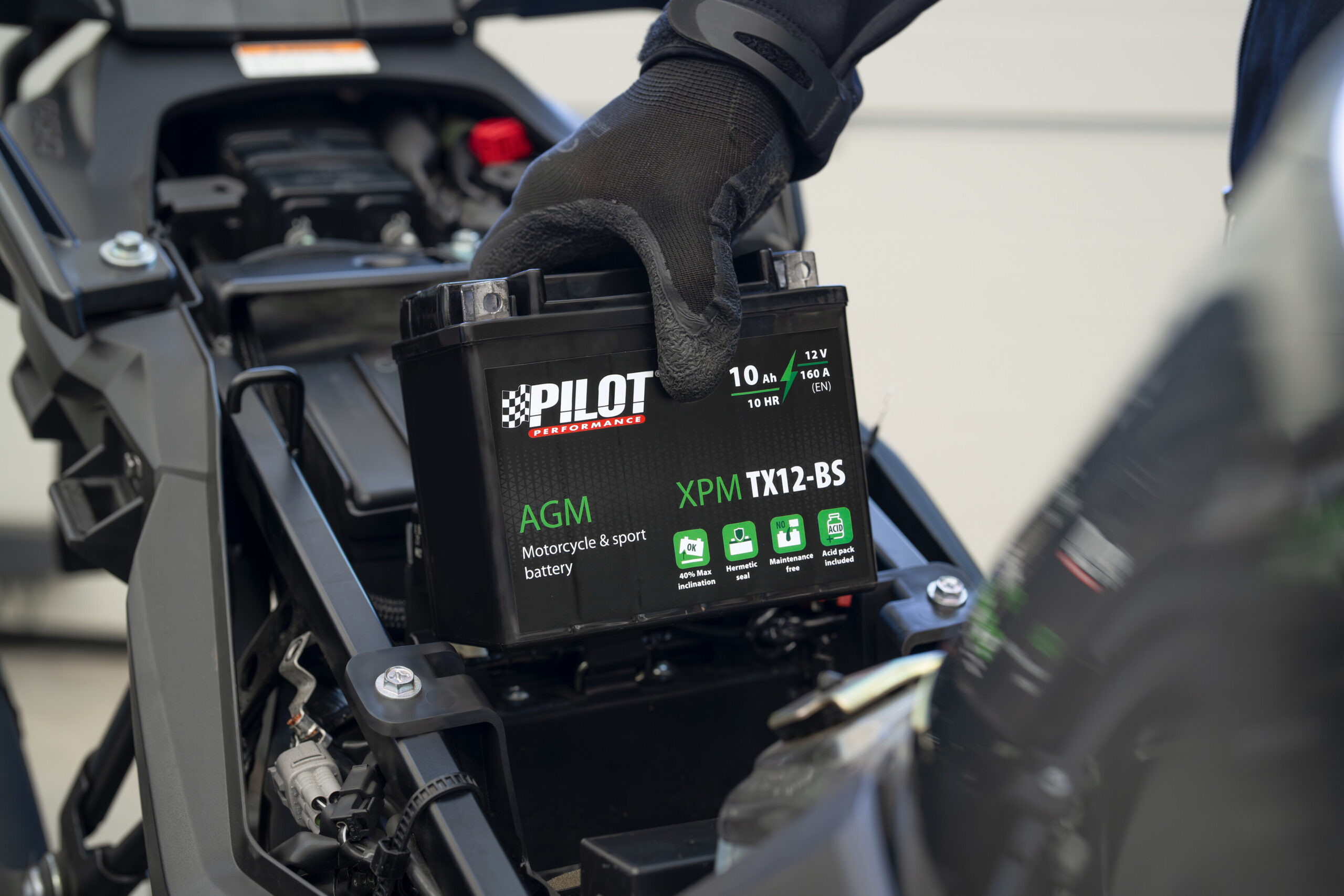 Batteria 12V - Pilot AGM - 10 Ah - 160 A - immagine 2