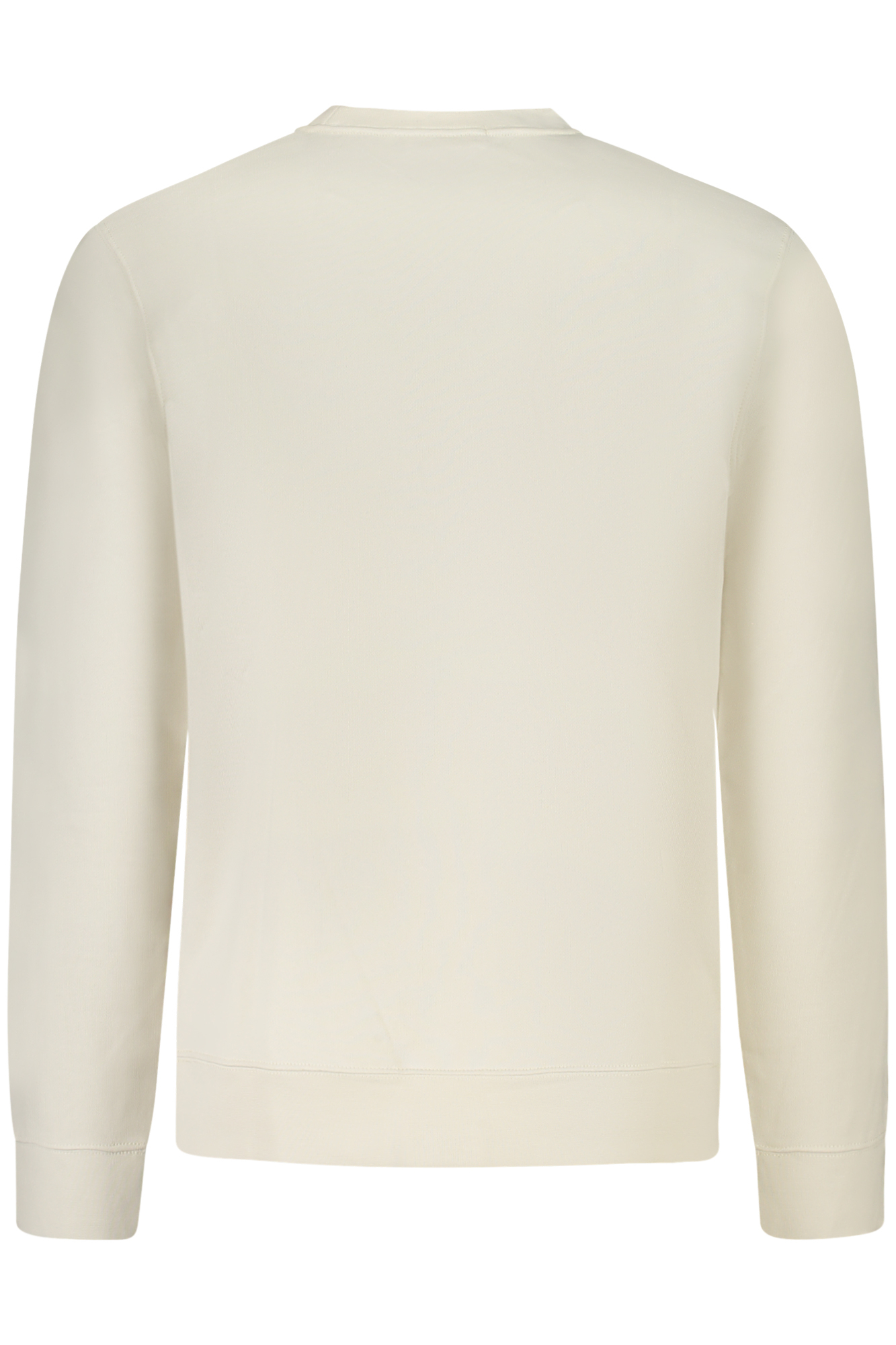 CALVIN KLEIN FELPA SENZA ZIP UOMO - Bianco - immagine 2