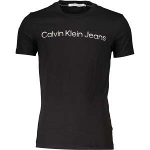 CALVIN KLEIN T-SHIRT MANICHE CORTE UOMO - Nero
