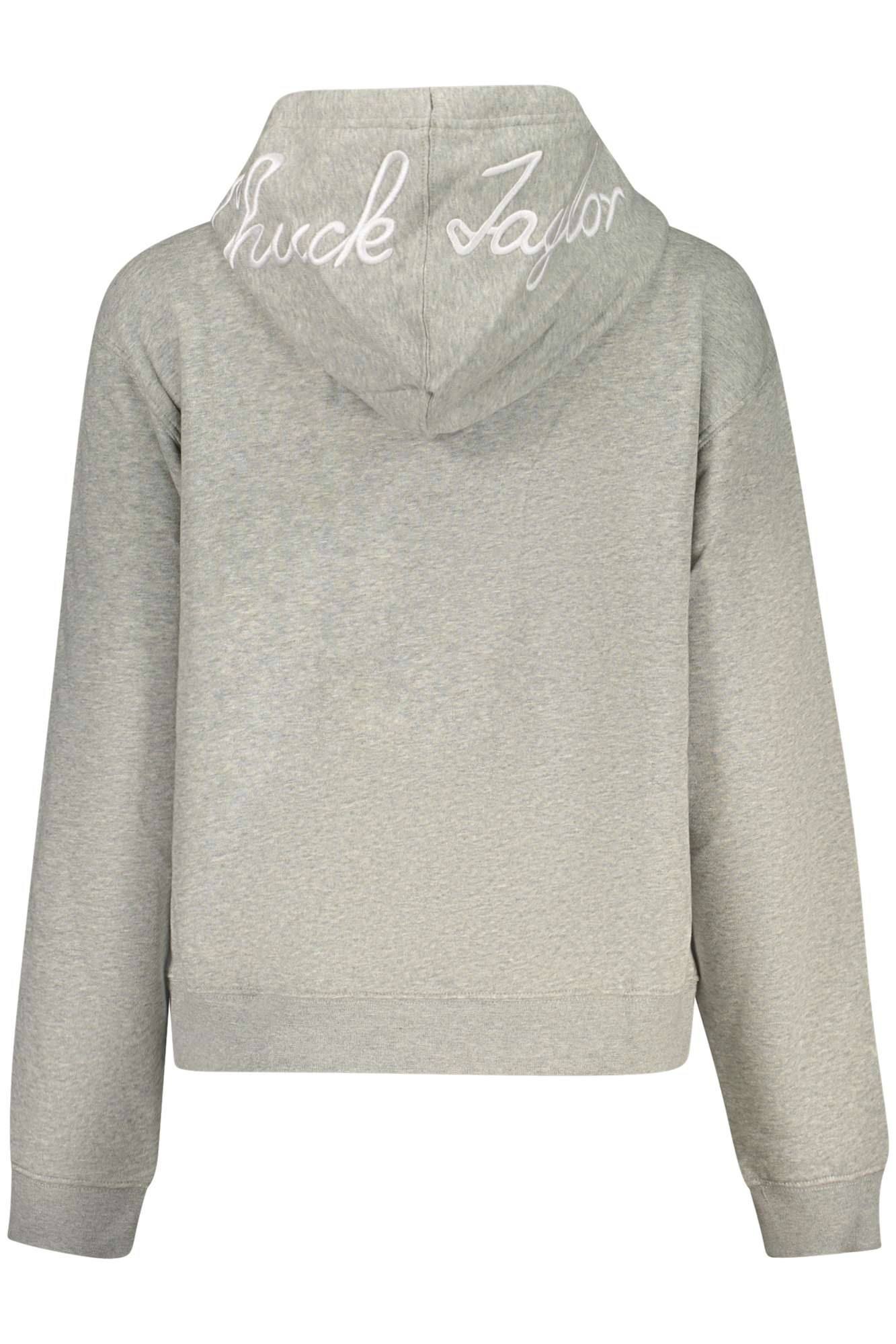 CONVERSE FELPA CON ZIP DONNA - Grigio - immagine 2