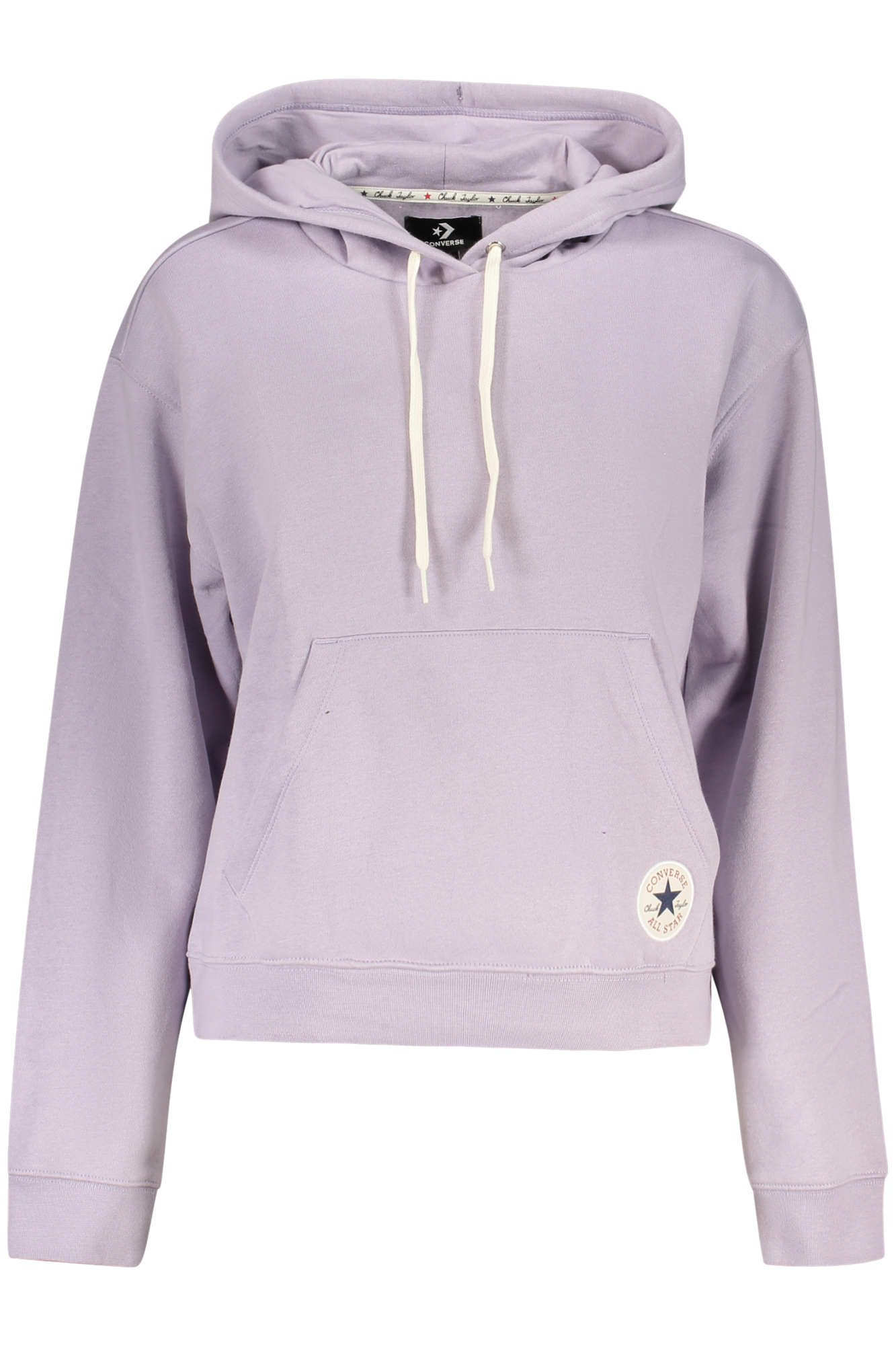 CONVERSE FELPA SENZA ZIP DONNA - Viola