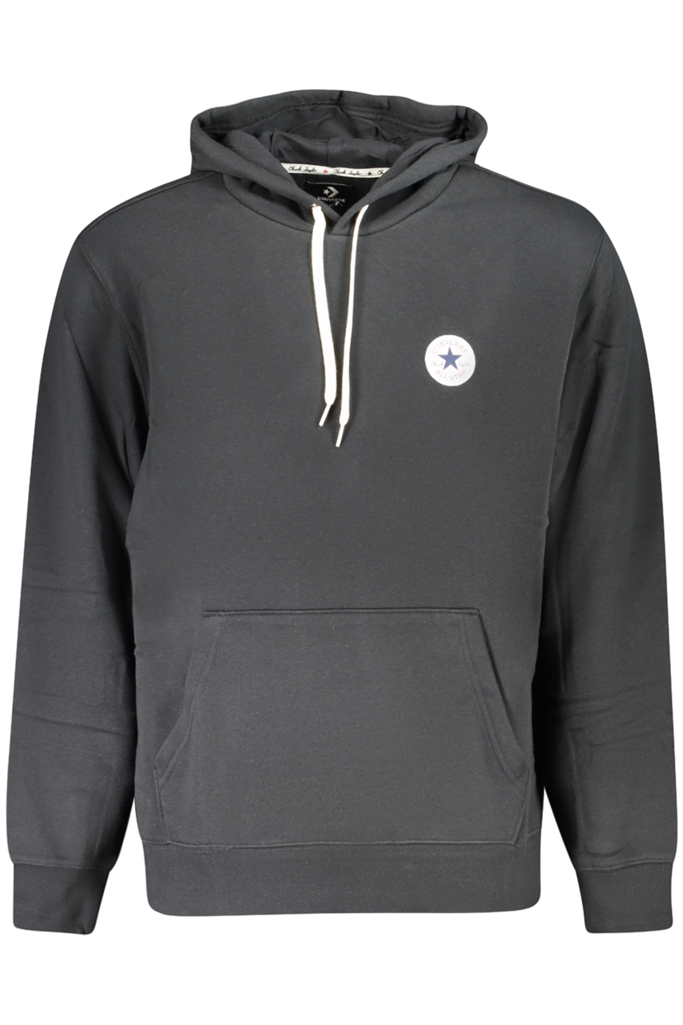 CONVERSE FELPA SENZA ZIP UOMO - Nero