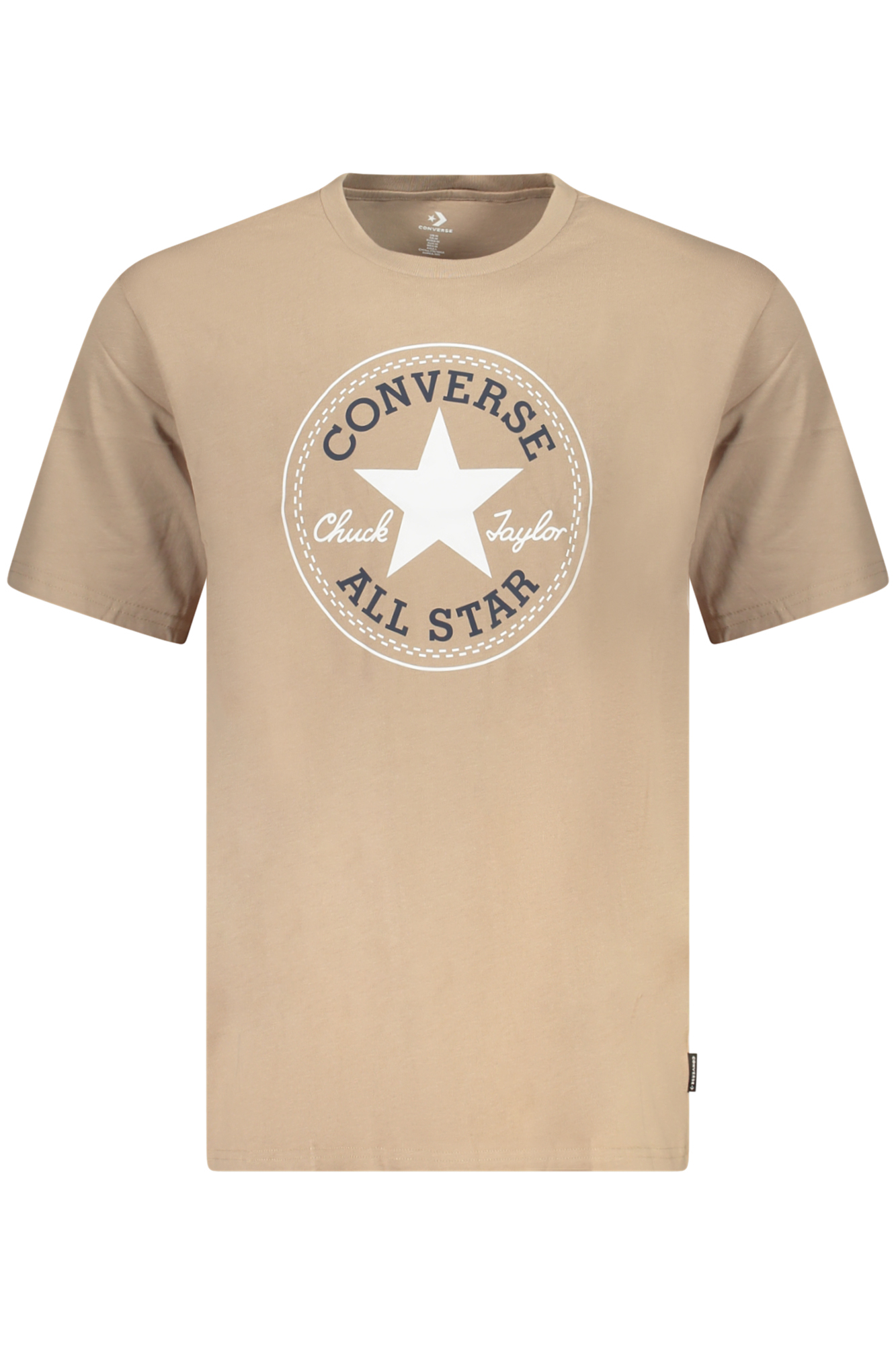 CONVERSE T-SHIRT MANICHE CORTE UOMO - Beige