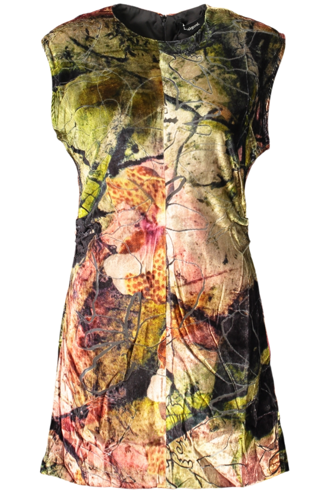 DESIGUAL ABITO CORTO DONNA - Verde