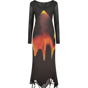DESIGUAL ABITO LUNGO DONNA - Nero