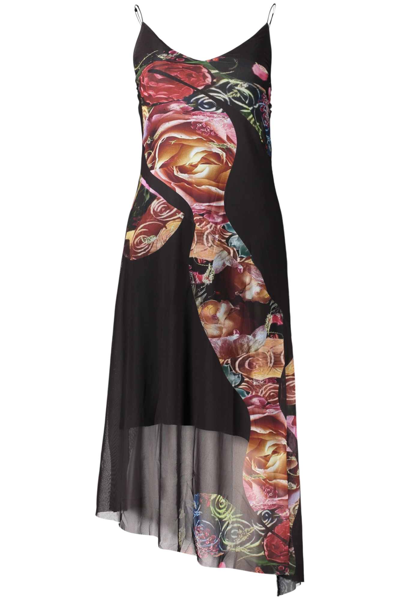 DESIGUAL ABITO LUNGO DONNA - Nero