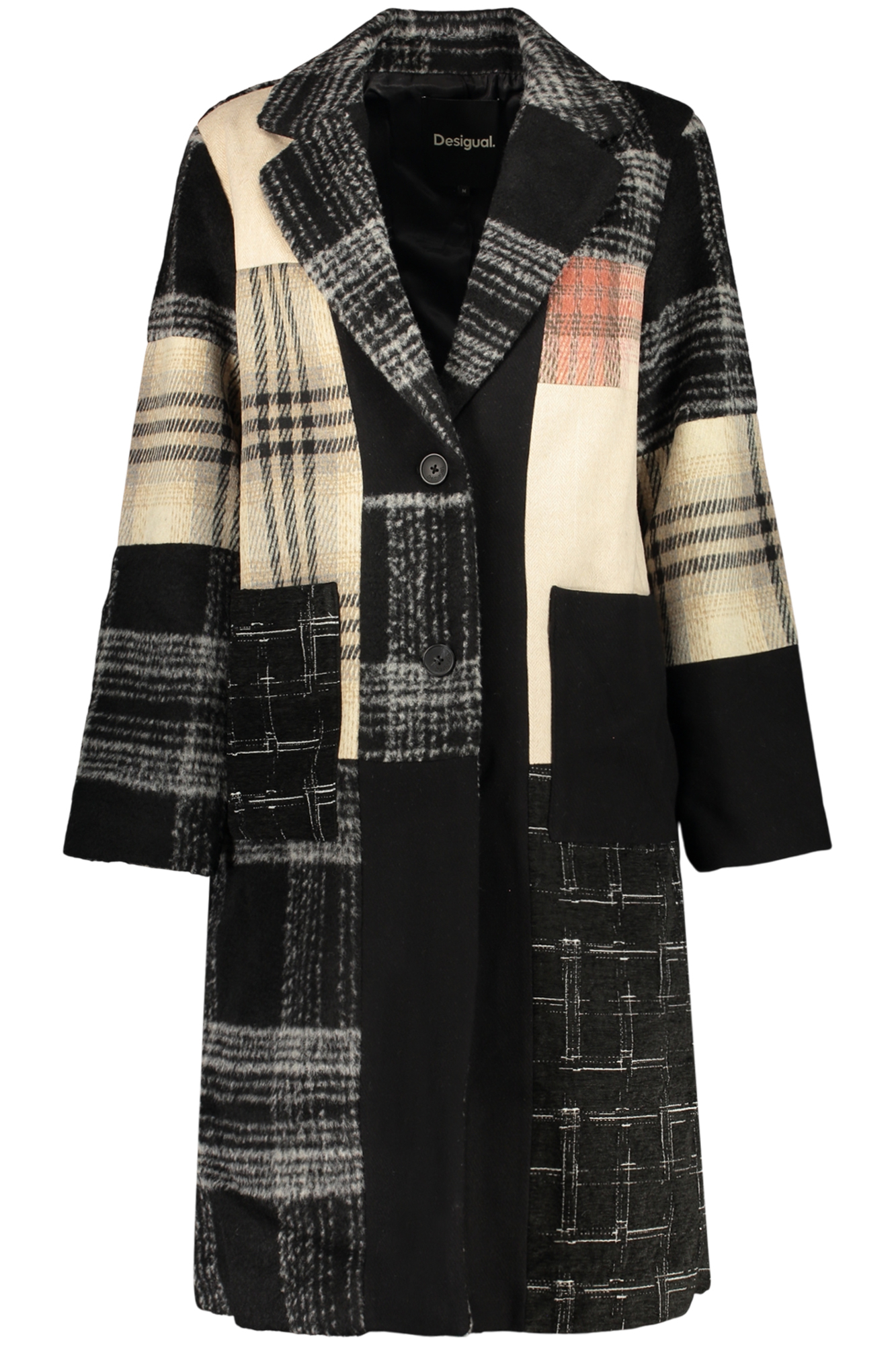DESIGUAL CAPPOTTO DONNA - Nero