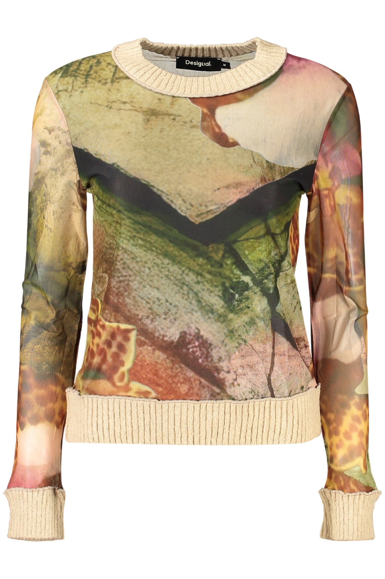 DESIGUAL MAGLIA DONNA - Beige
