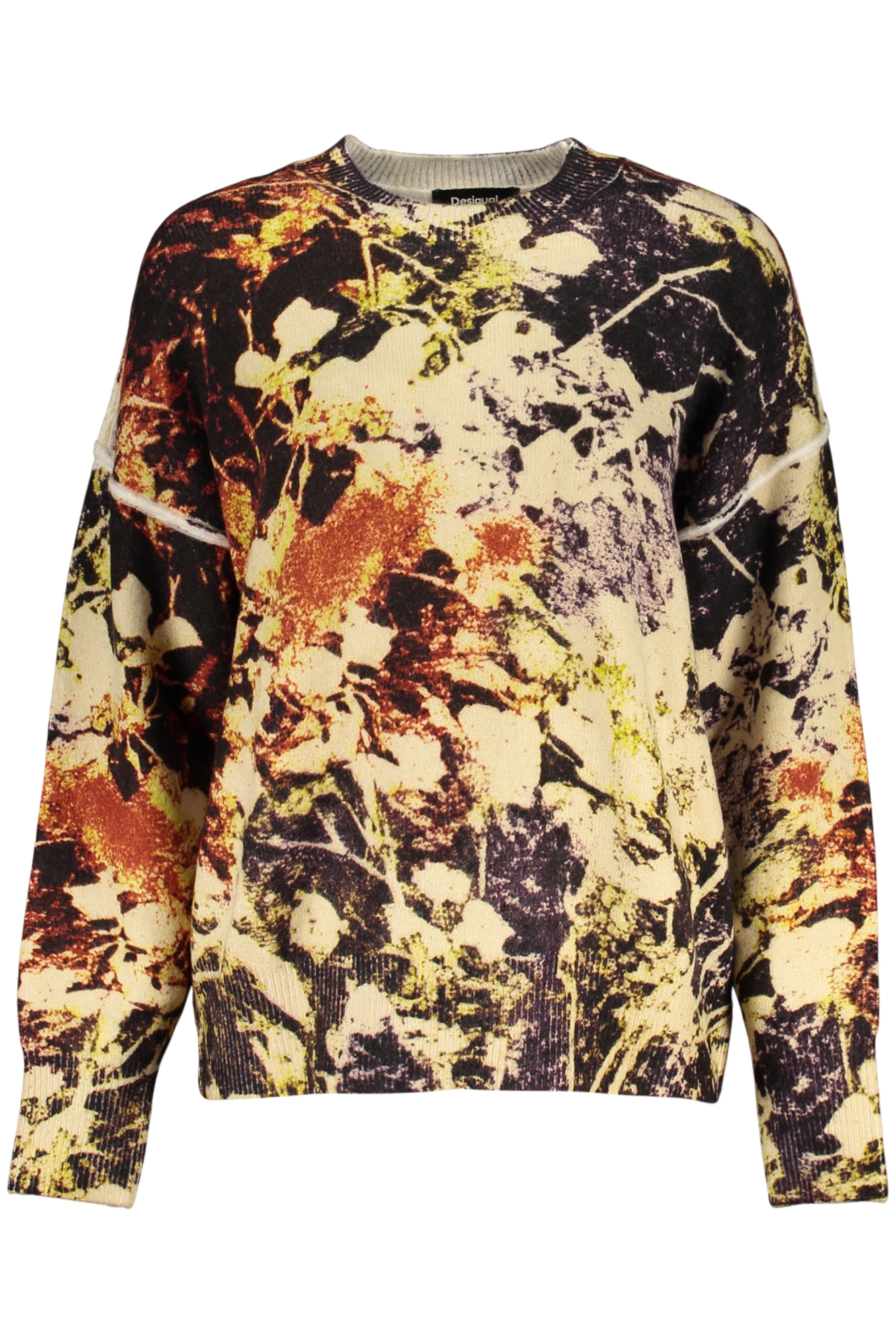 DESIGUAL MAGLIA DONNA - Giallo