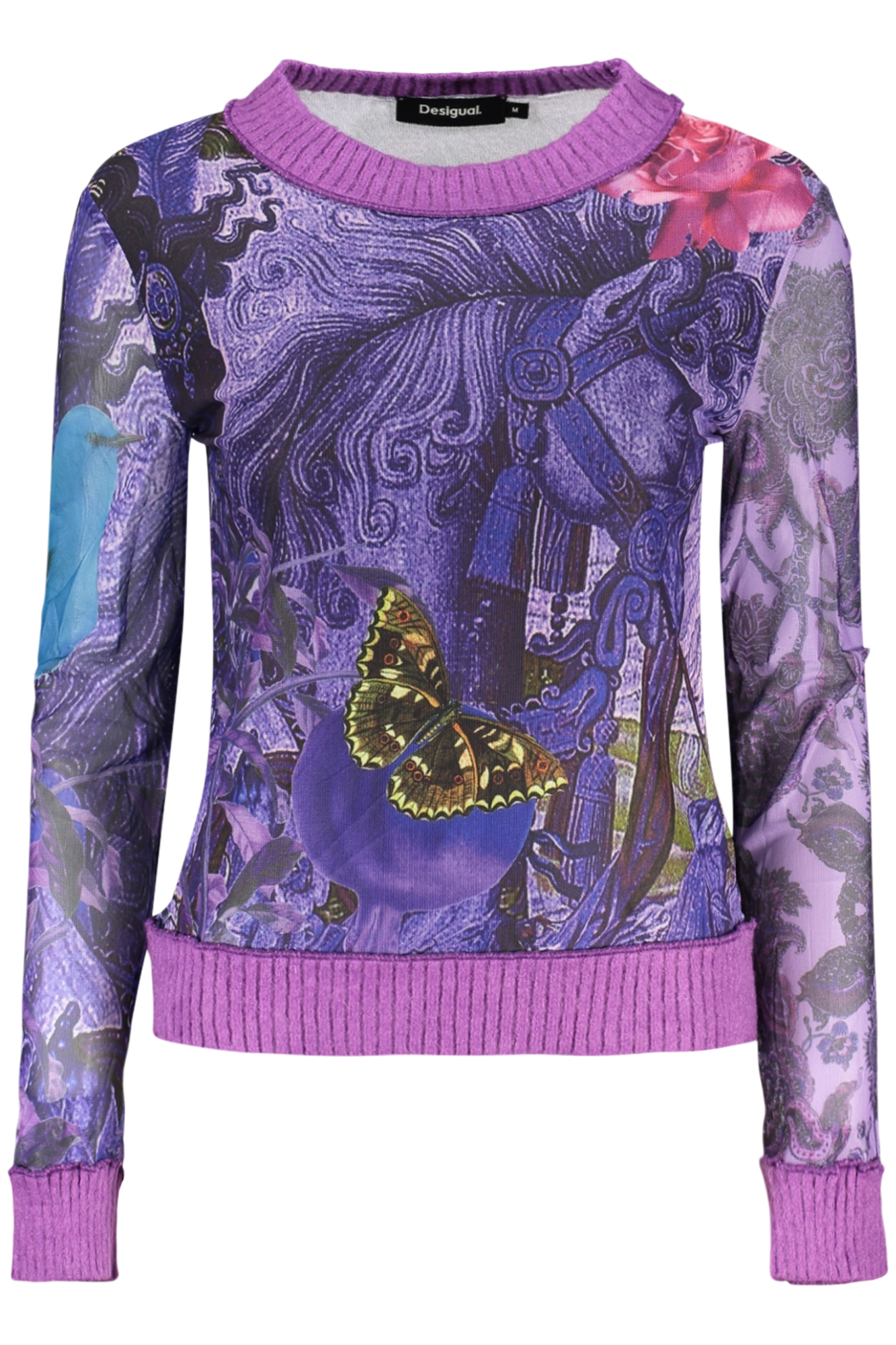 DESIGUAL MAGLIA DONNA - Viola