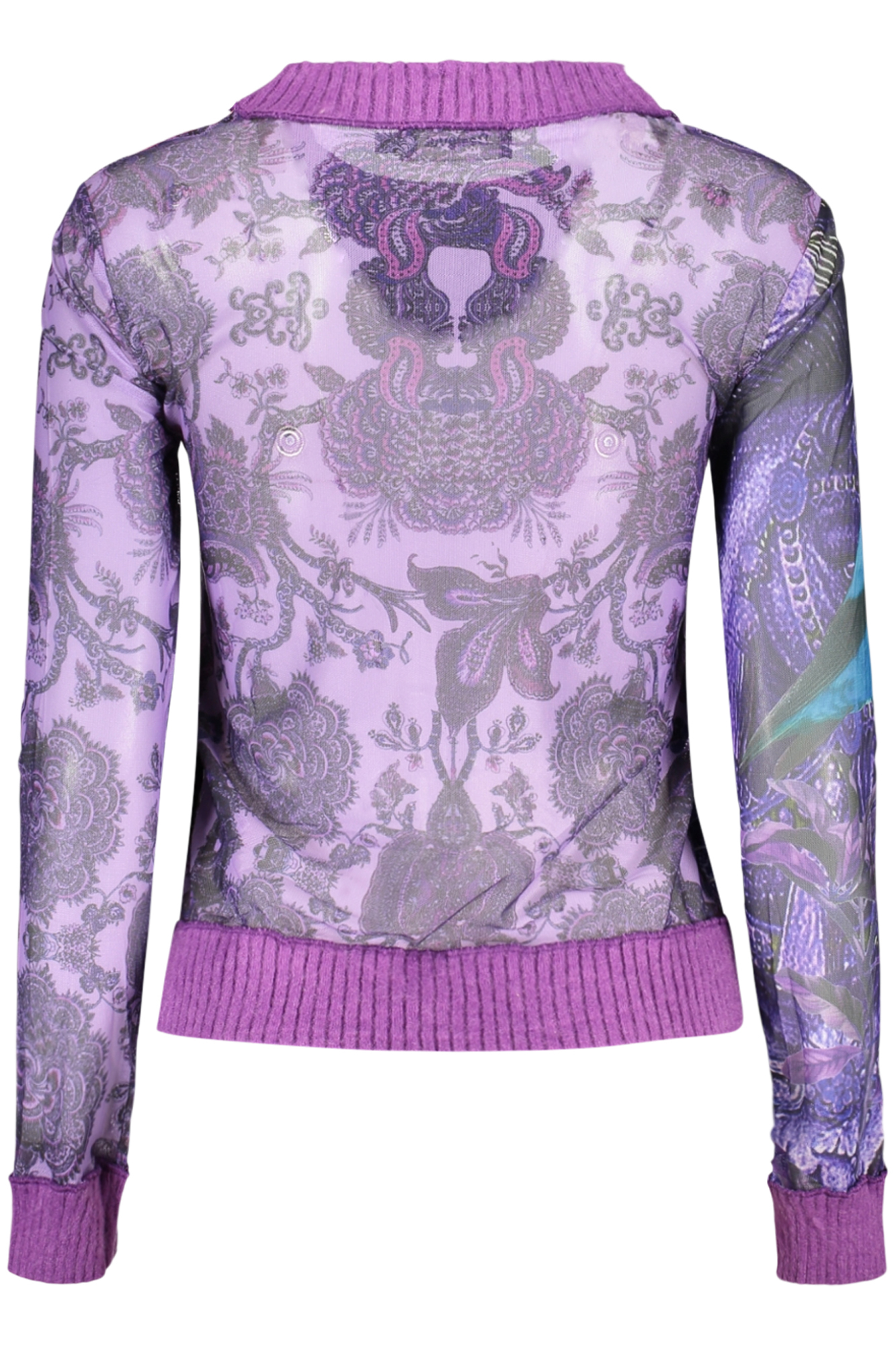 DESIGUAL MAGLIA DONNA - Viola - immagine 2