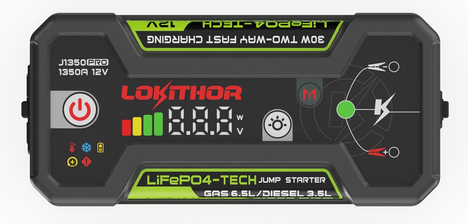 Avviatore al litio LiFePO4 12V 1350A