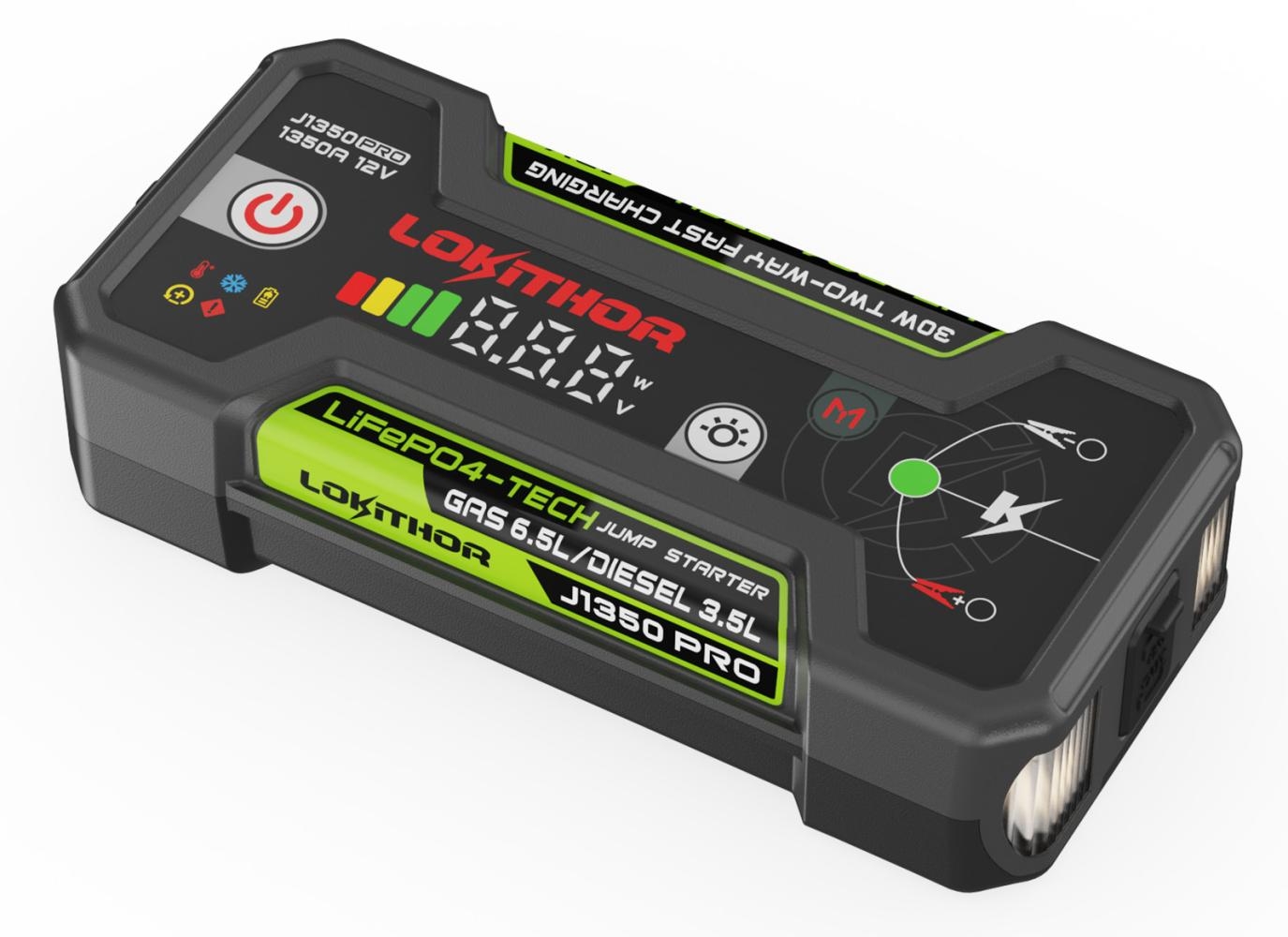 Avviatore al litio LiFePO4 12V 1350A - immagine 2