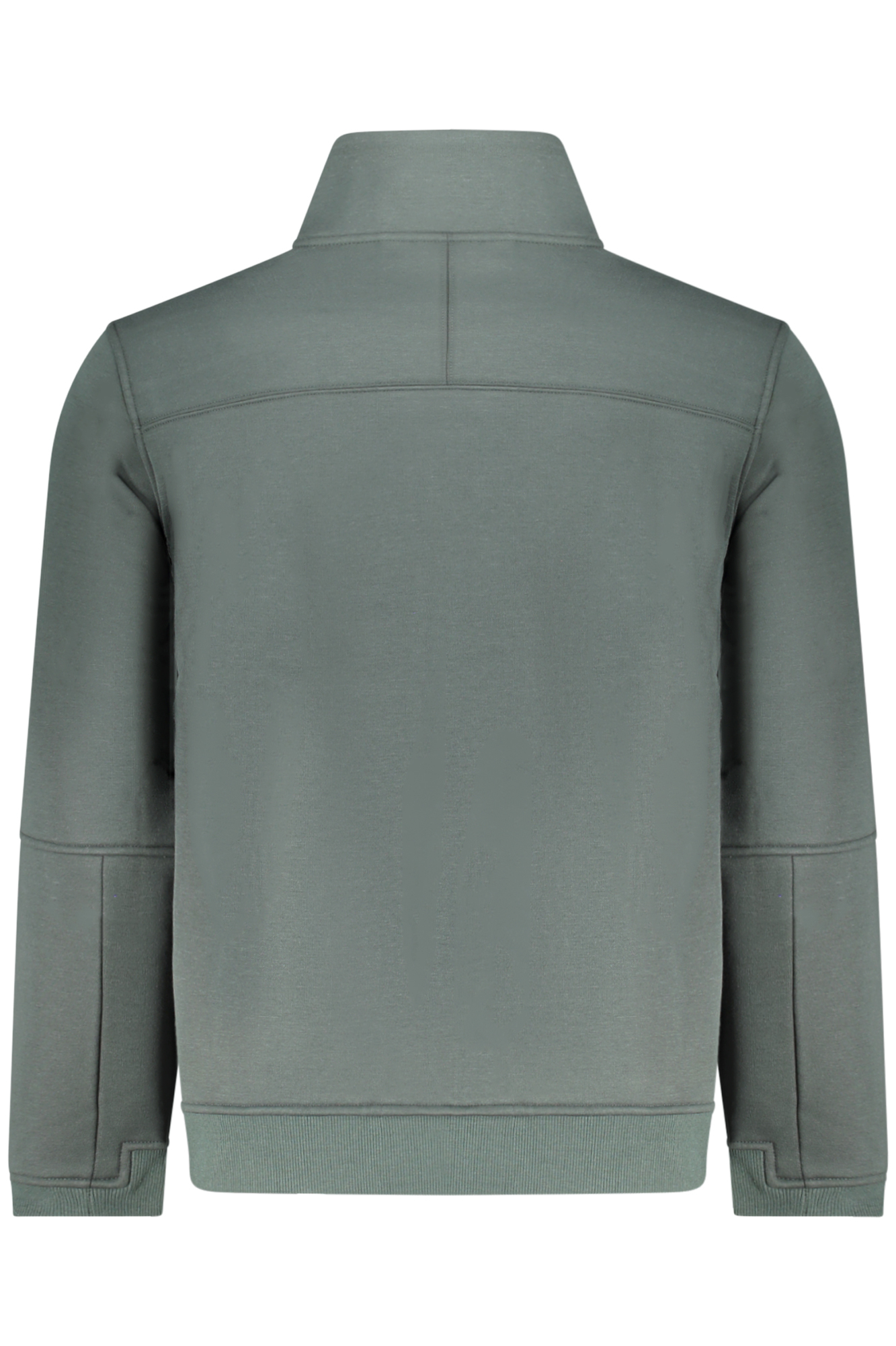 K-WAY FELPA CON ZIP UOMO - Verde - immagine 2